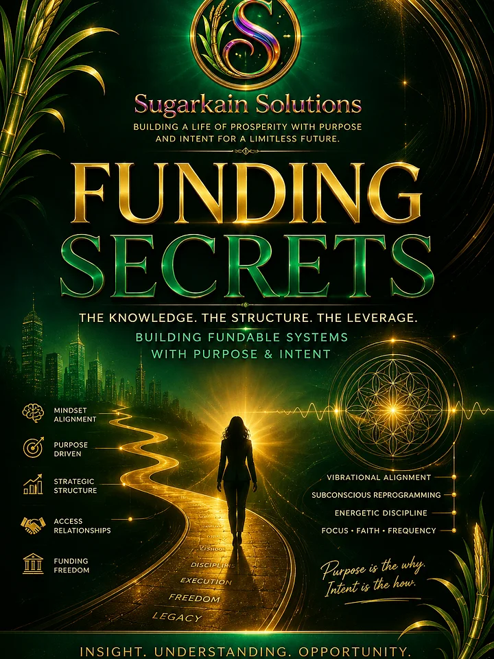Sugarkain Solutions Funding Secrets product image (1)