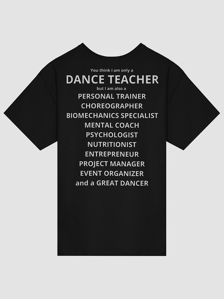 DANCE TEACHER t-shirt product image (1)
