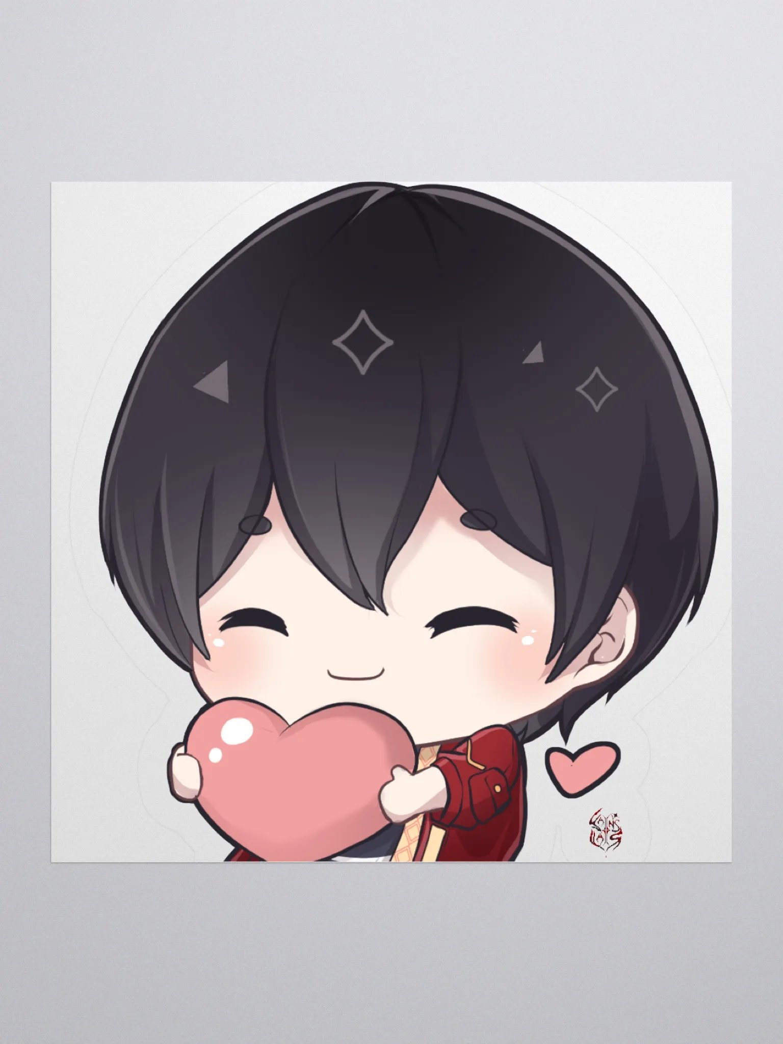 🩸 Blood Drop Affection – Kain’s Chibi Sticker Collection product image (1)