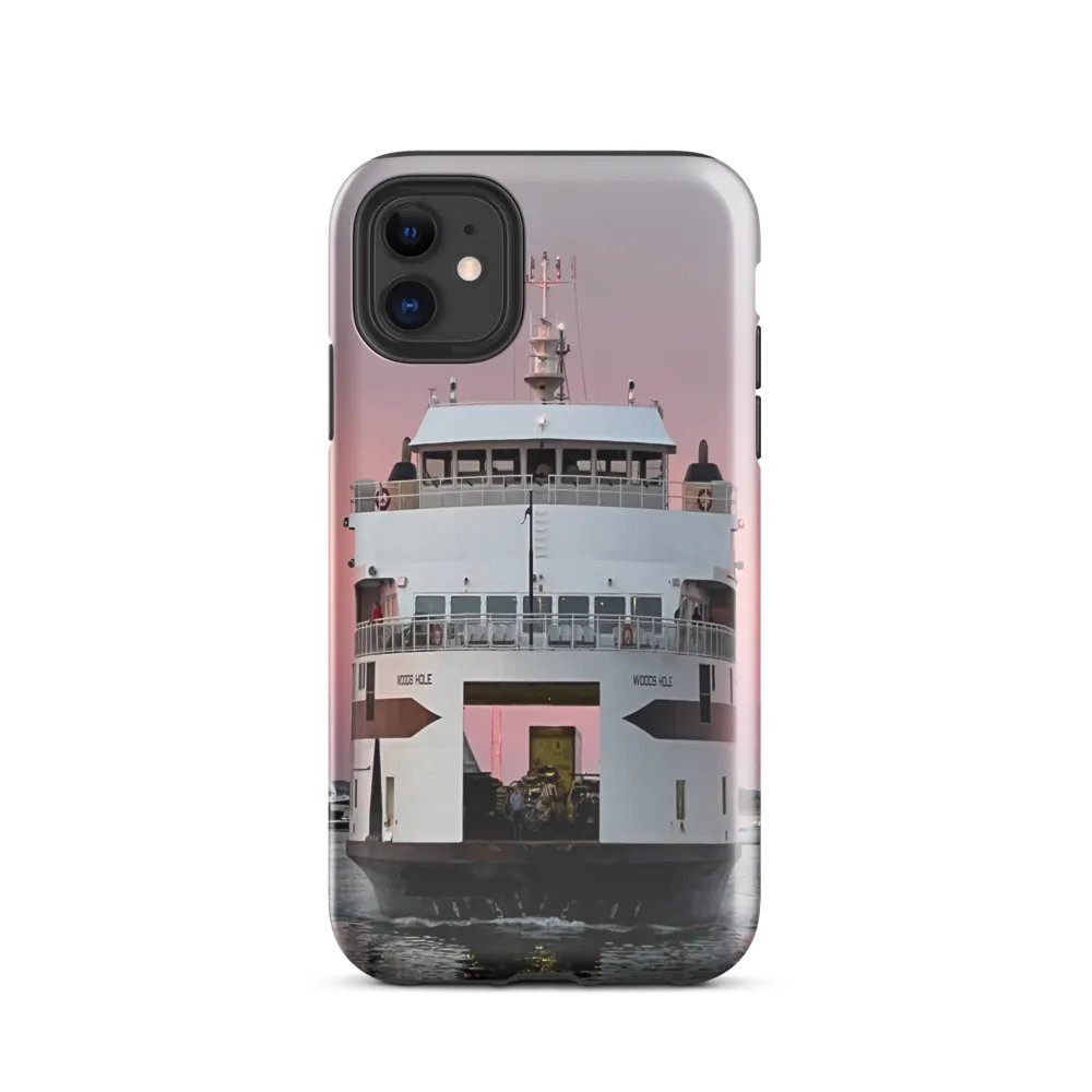 Nantucket Island Sunset Ferry iPhone® Case product image (2)