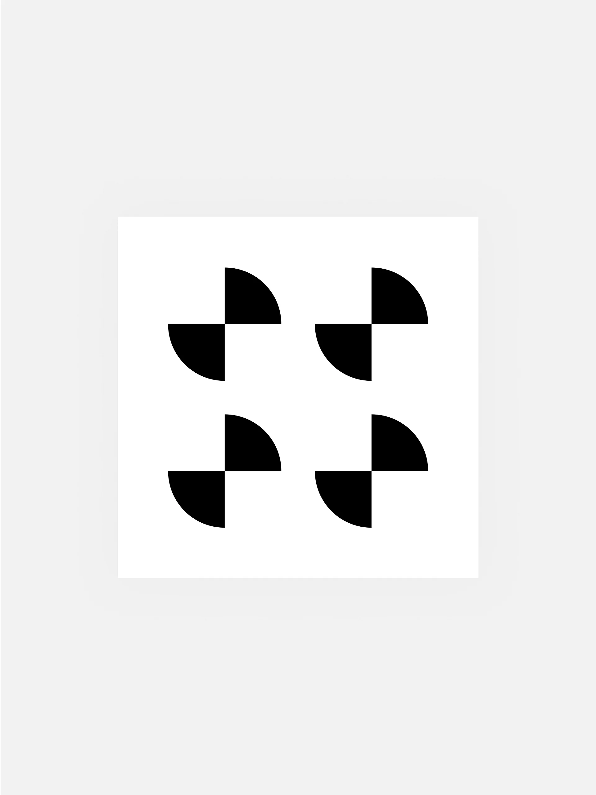 CRASH TEST STICKERS - BLACK product image (1)