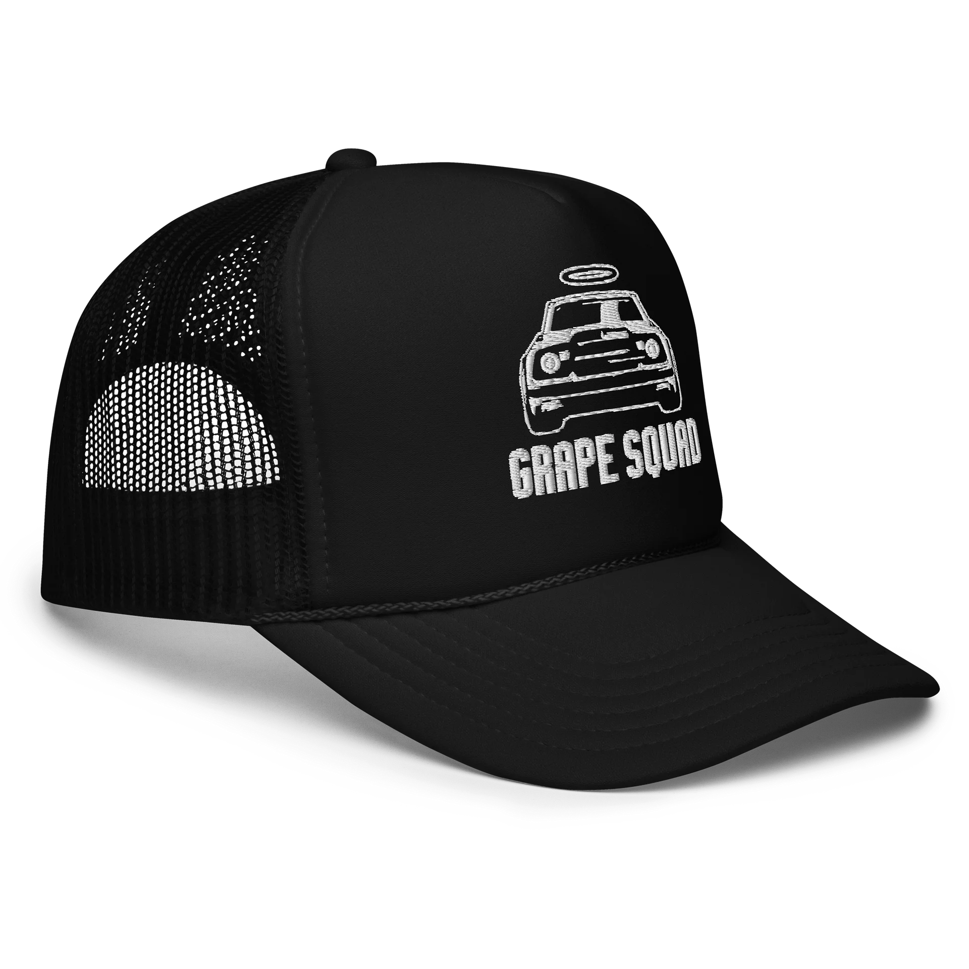Fennec v2 Embroidered Trucker Hat (White) product image (3)