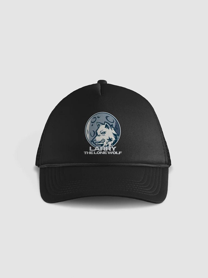 Larry the Lone Wolf Trucker Hat product image (1)
