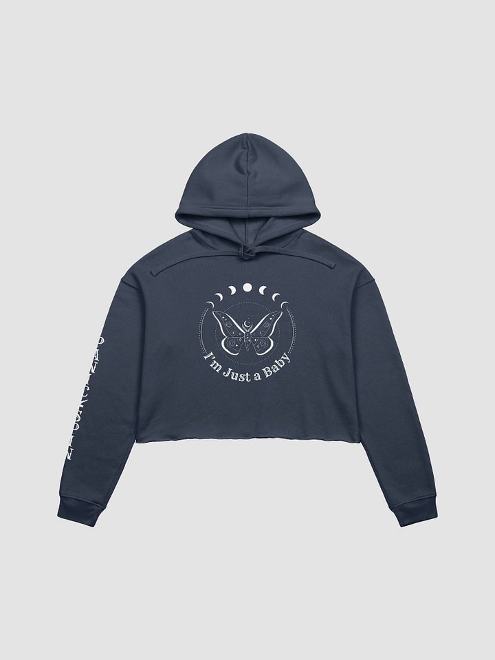 I'm Just a Baby Cropped Hoodie w Side Sleeve product image (1)