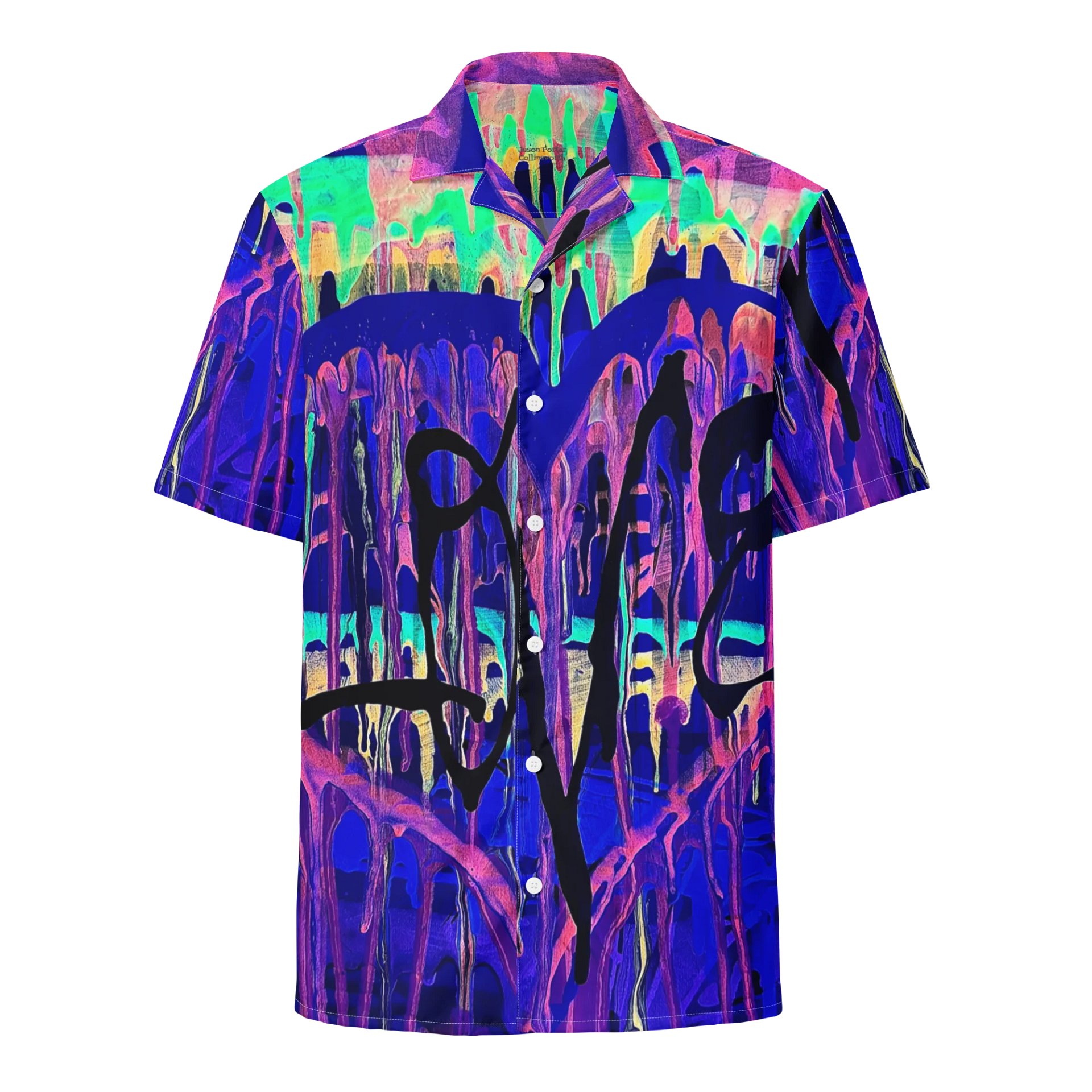 UV Graffiti Heart Club Shirt product image (1)