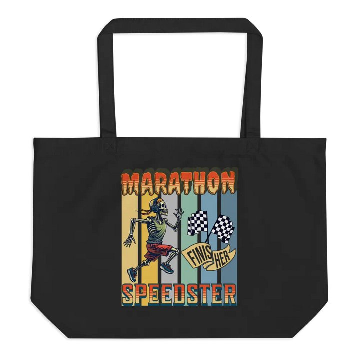 Marathon Speedster Skeleton Running Tote Bag product image (1)