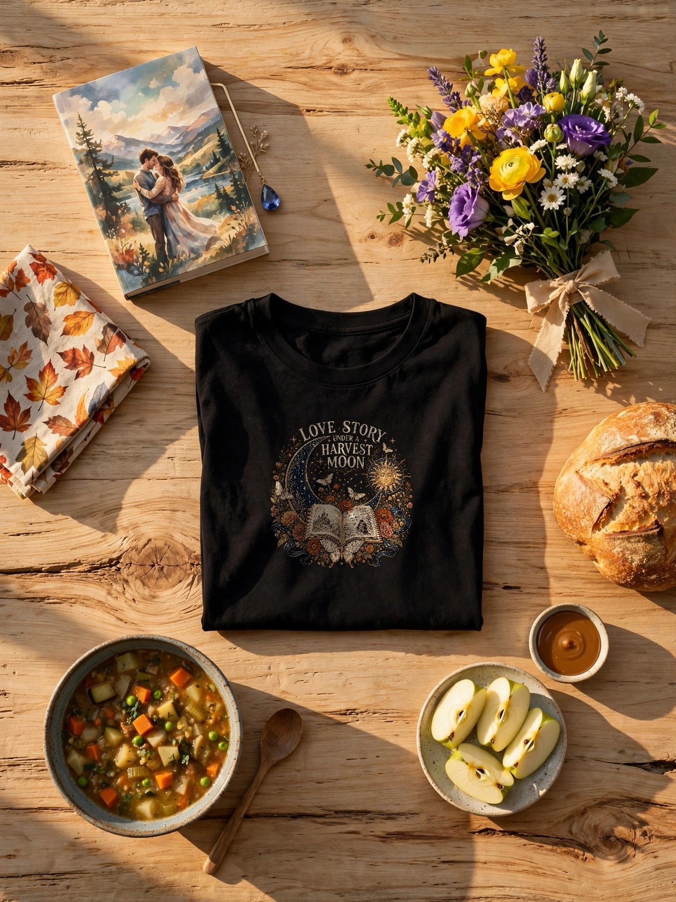 Love Story Under a Harvest Moon Tee product image (5)
