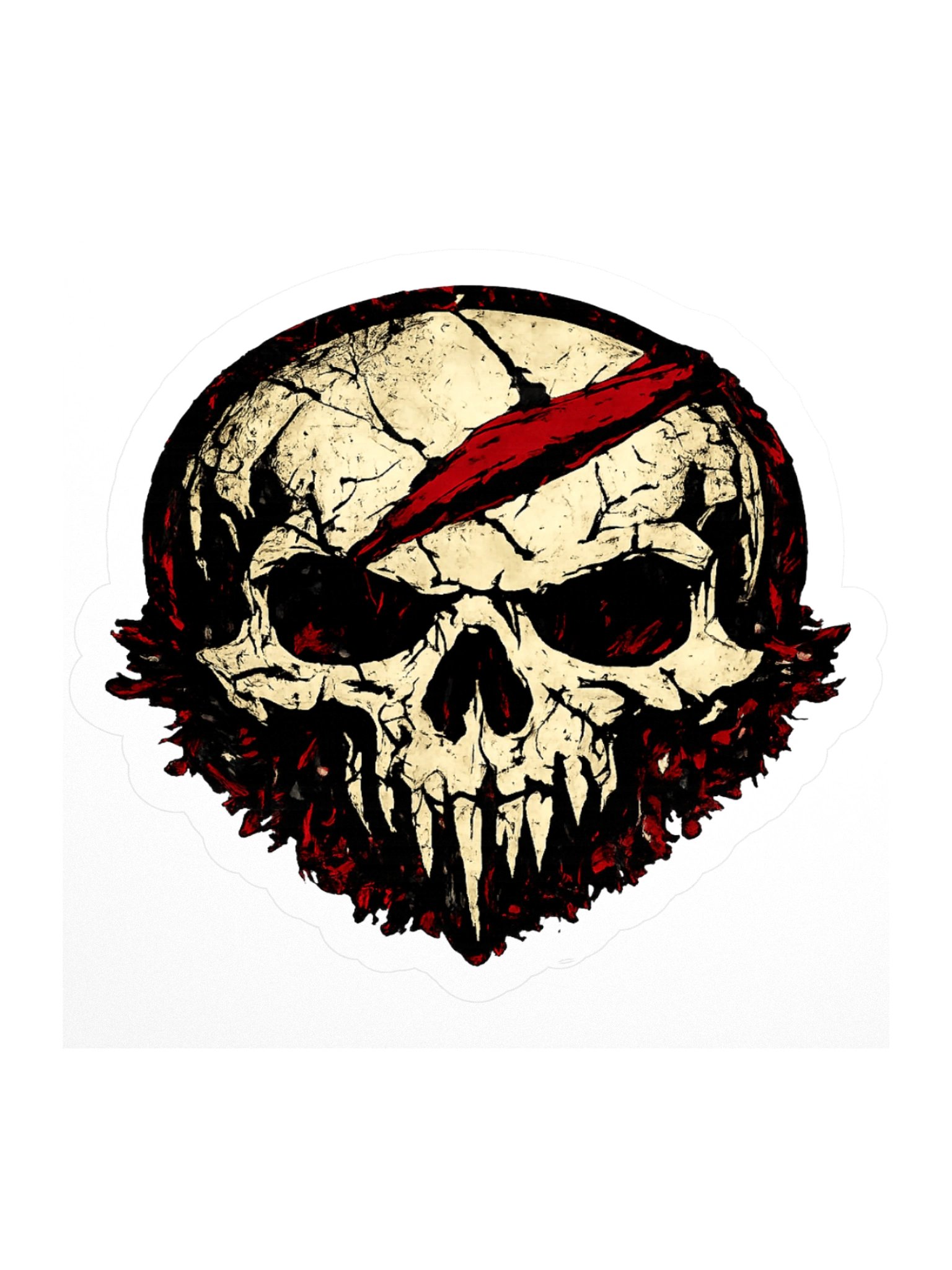 Cracked Resolve — Skull Mark product image (1)