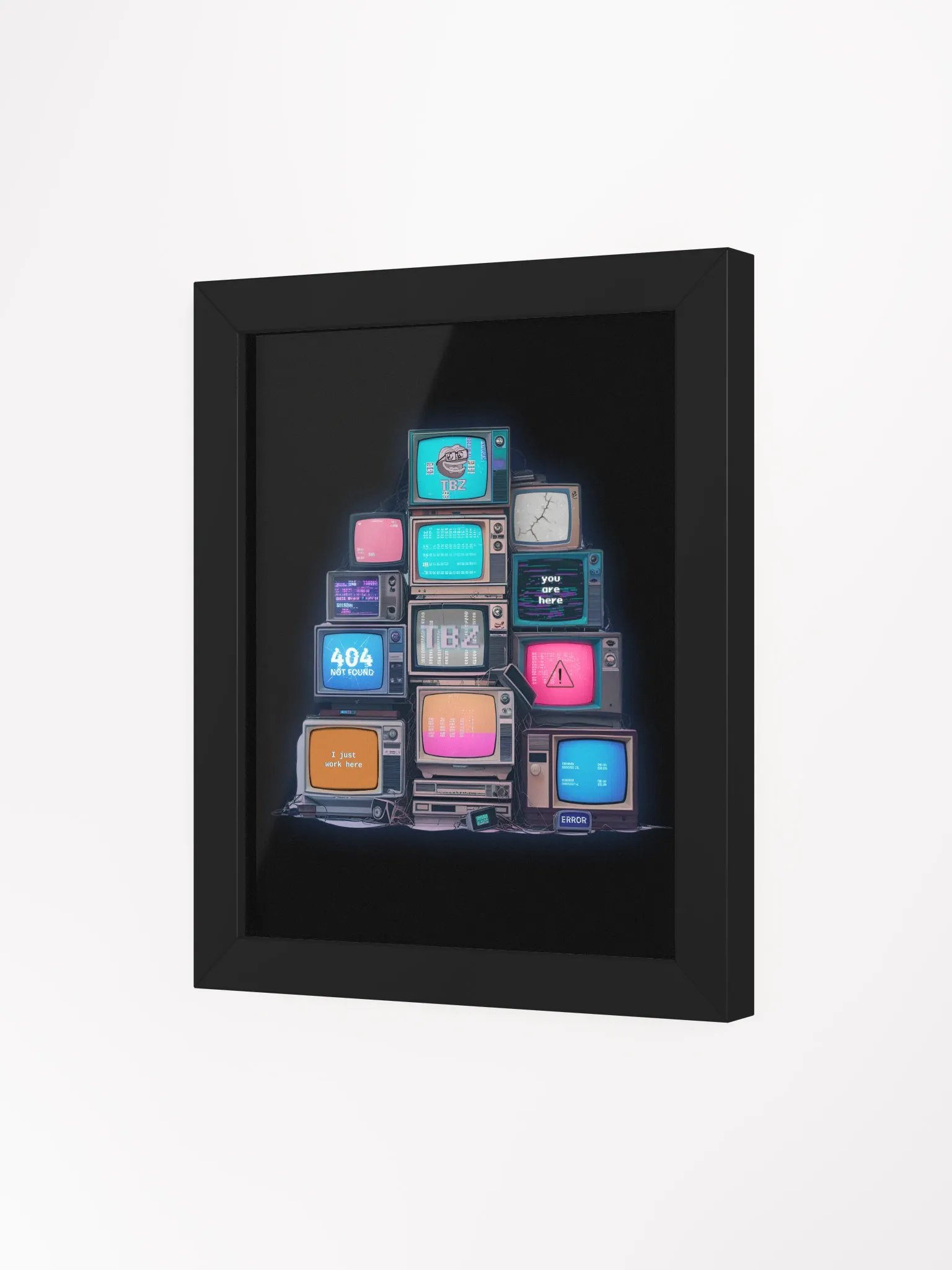 I Just Work Here Framed Poster product image (3)
