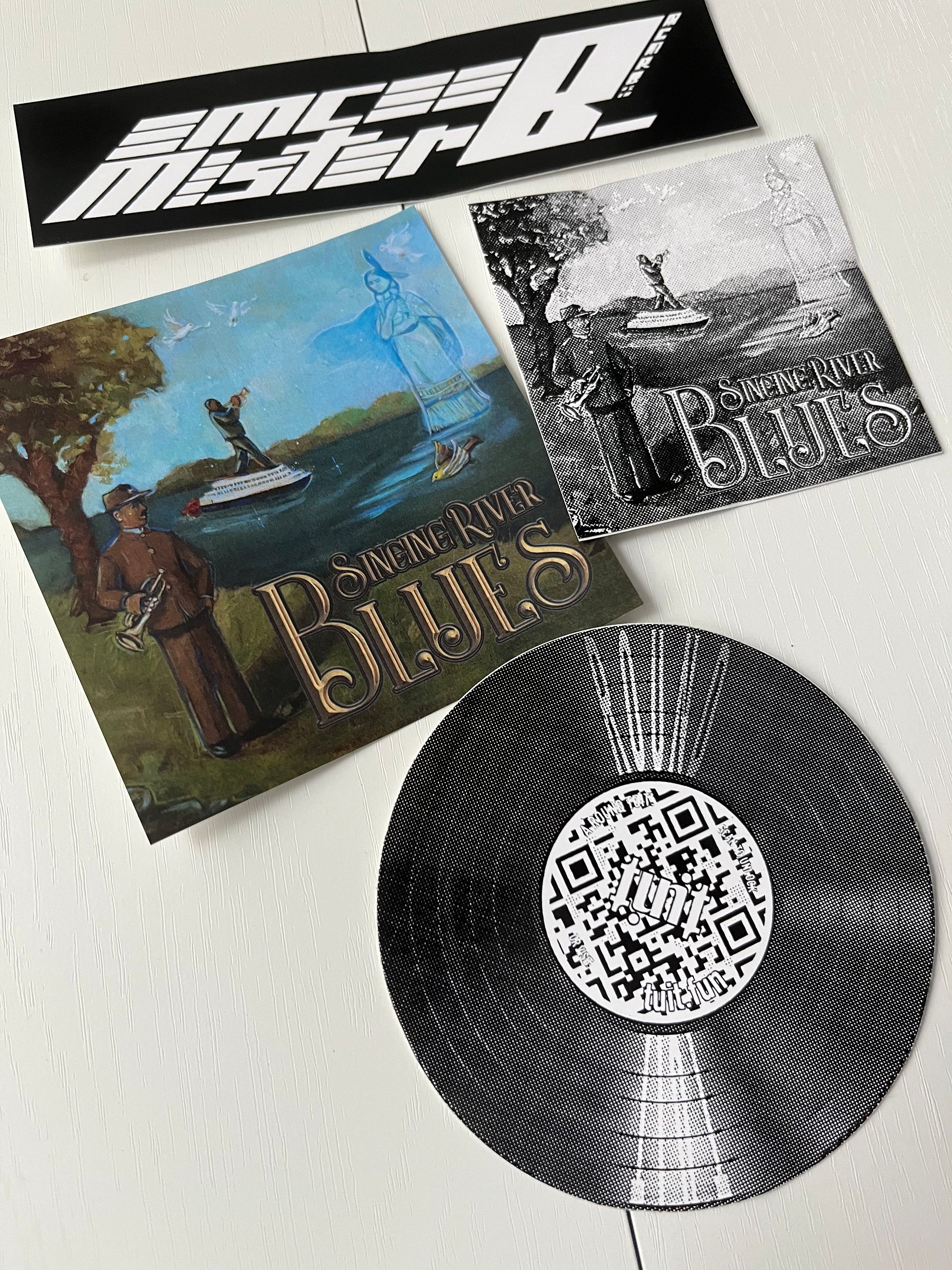 Sticker Pack — Blues & Americana Official S.R.B. Album Art + Bonus MCMrB Design product image (1)