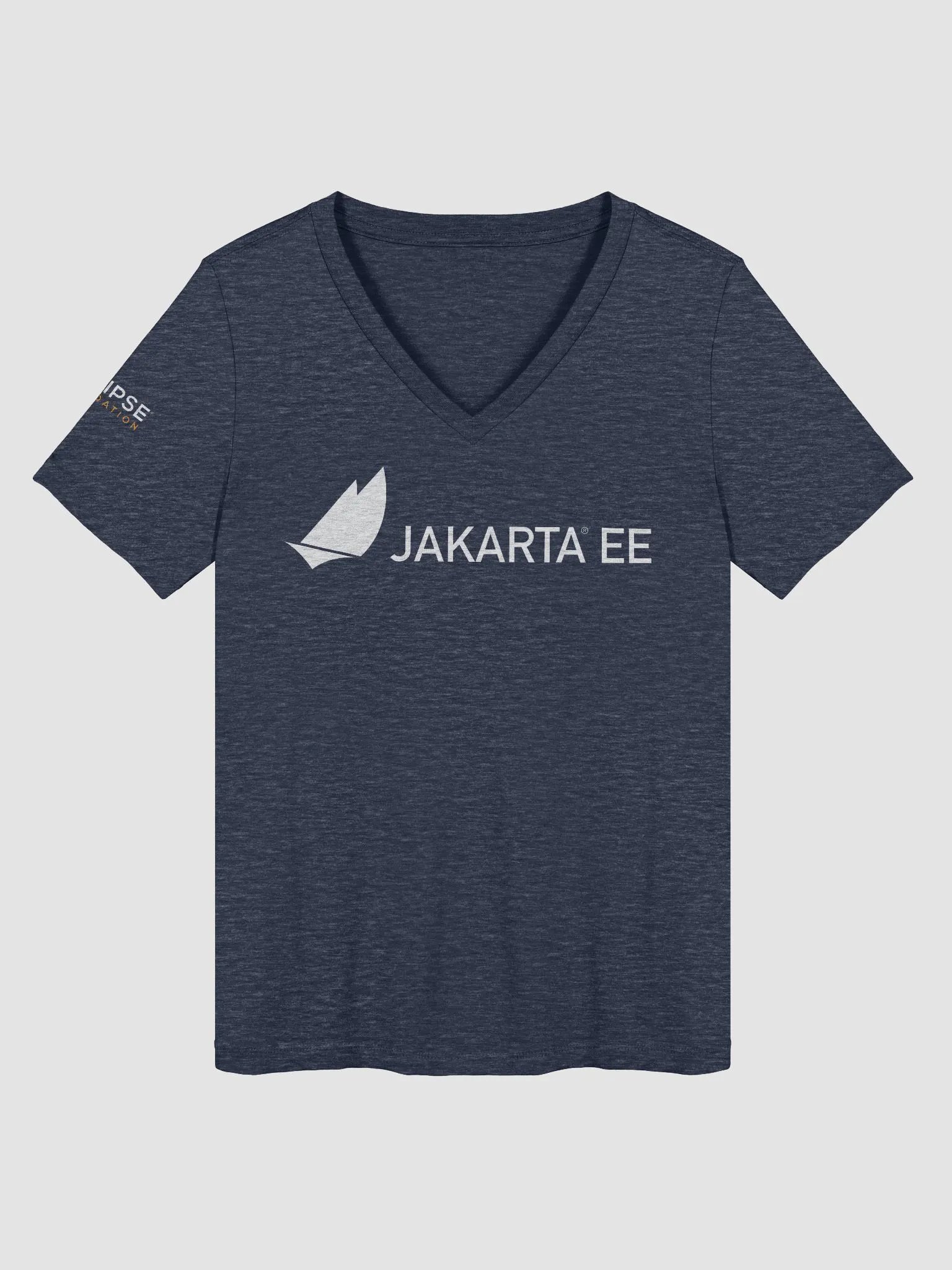 Jakarta EE Women VNeck Tshirt product image (1)