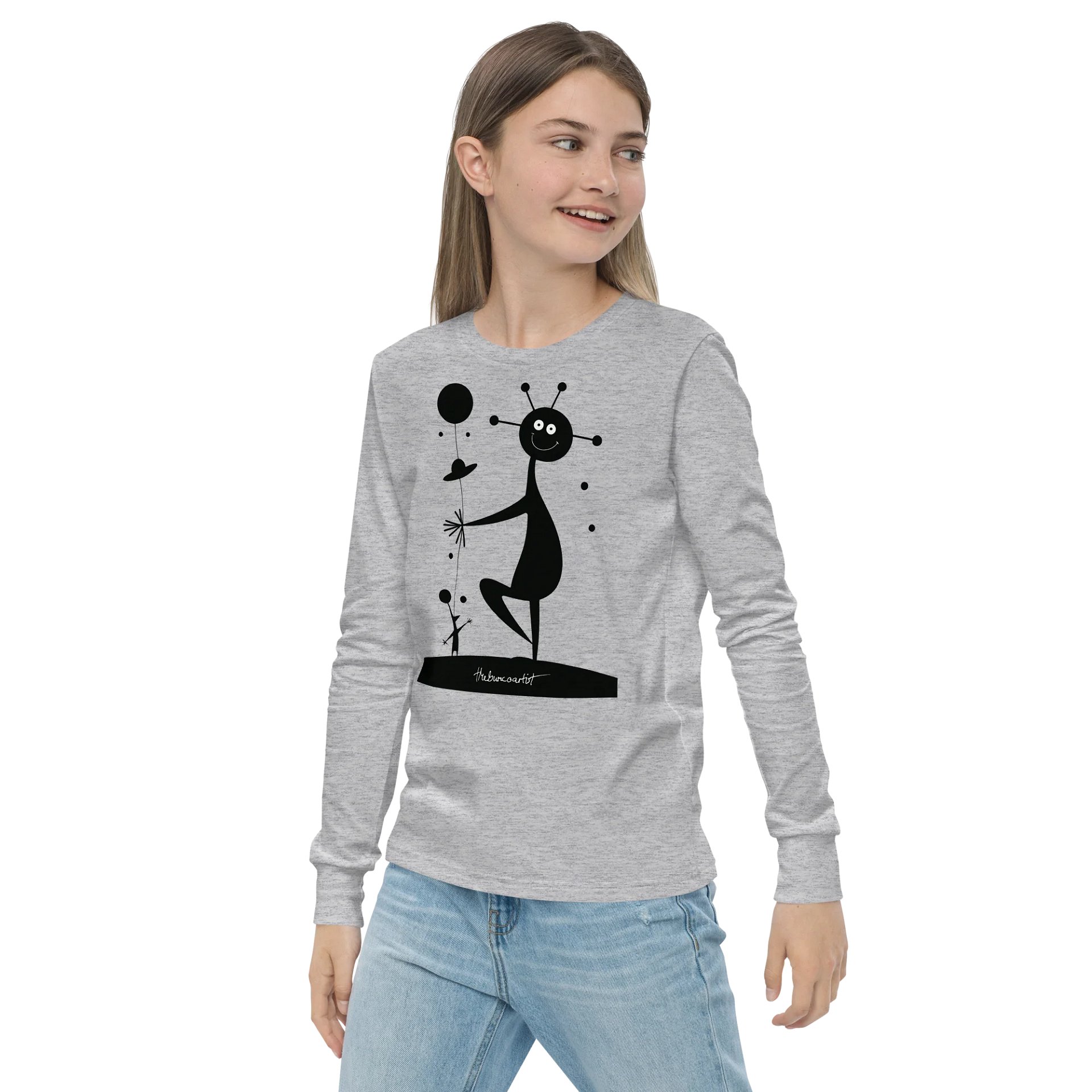 Bella+Canvas Youth Long Sleeve T-Shirt product image (3)
