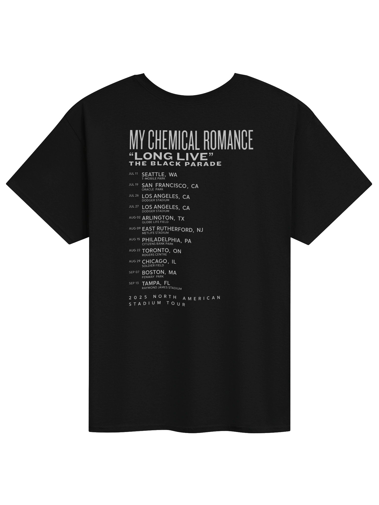 My Chemical Romance The Dictator Tour T-Shirt product image (2)