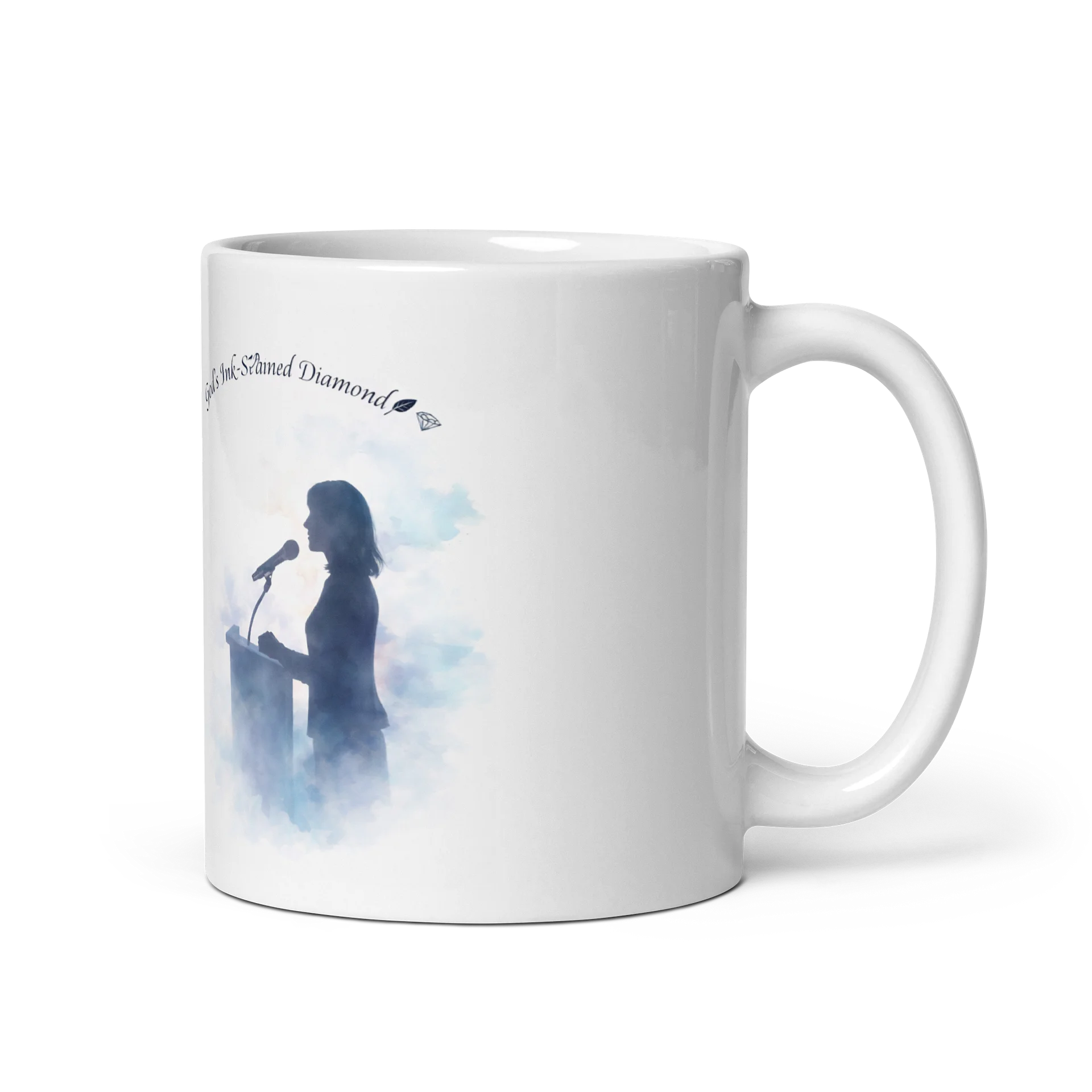 God’s Ink-Stained Diamond Mug product image (1)