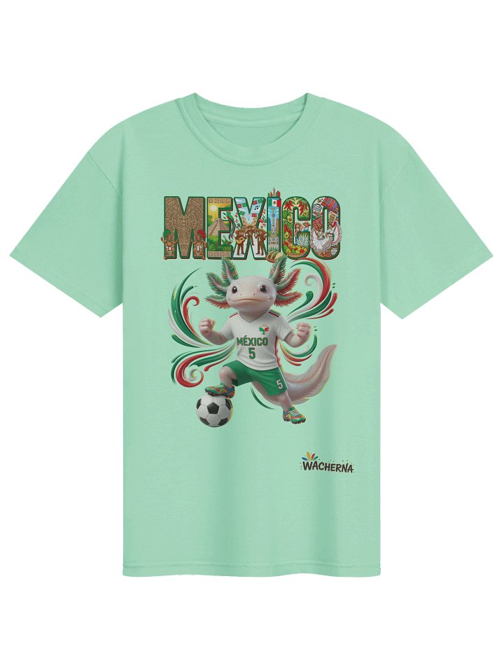 Mexico Soccer Axolotl - Mexican Pride Football Mascot product image (1)