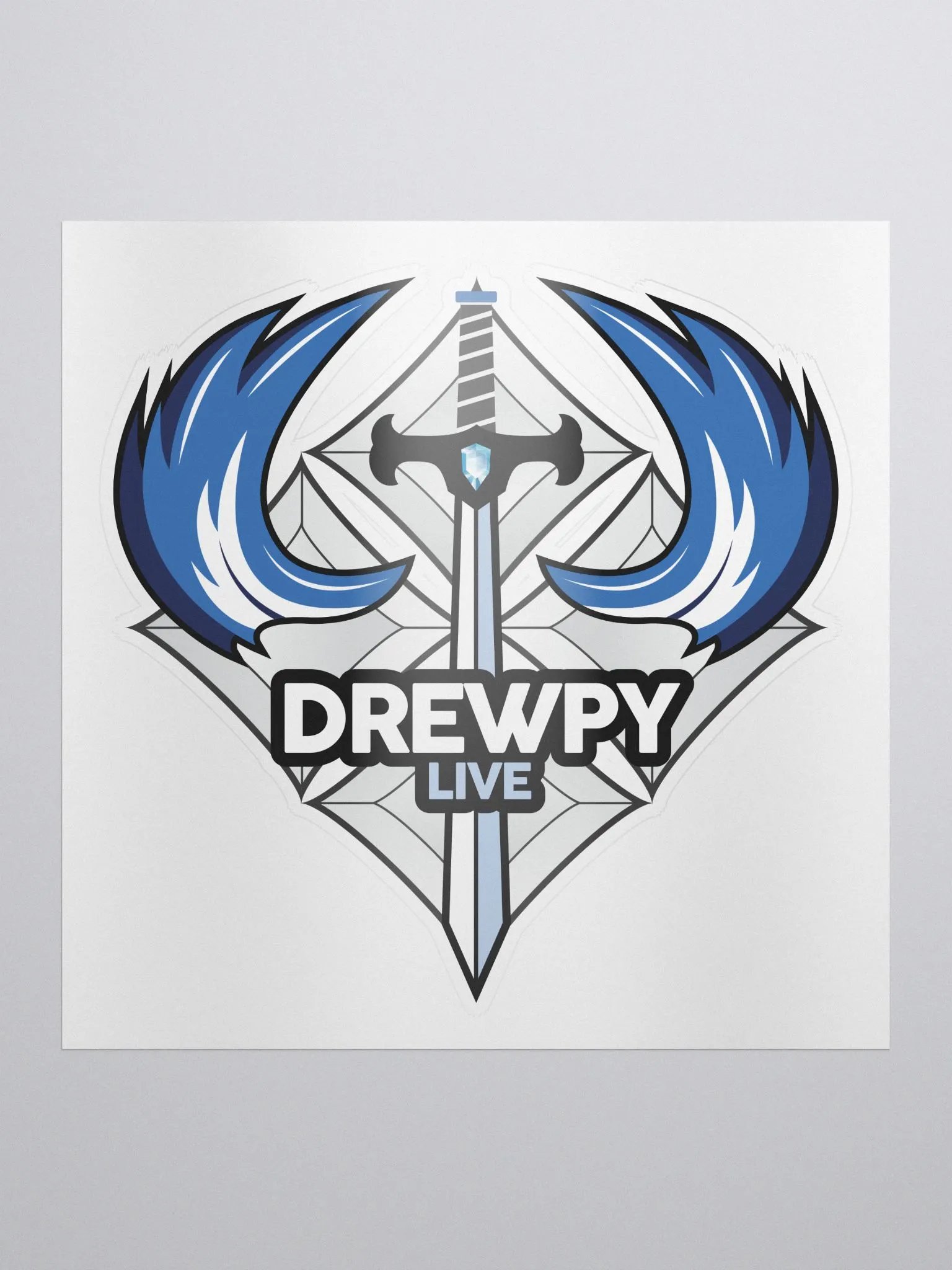 Drewpy Classic Logo Sticker product image (1)