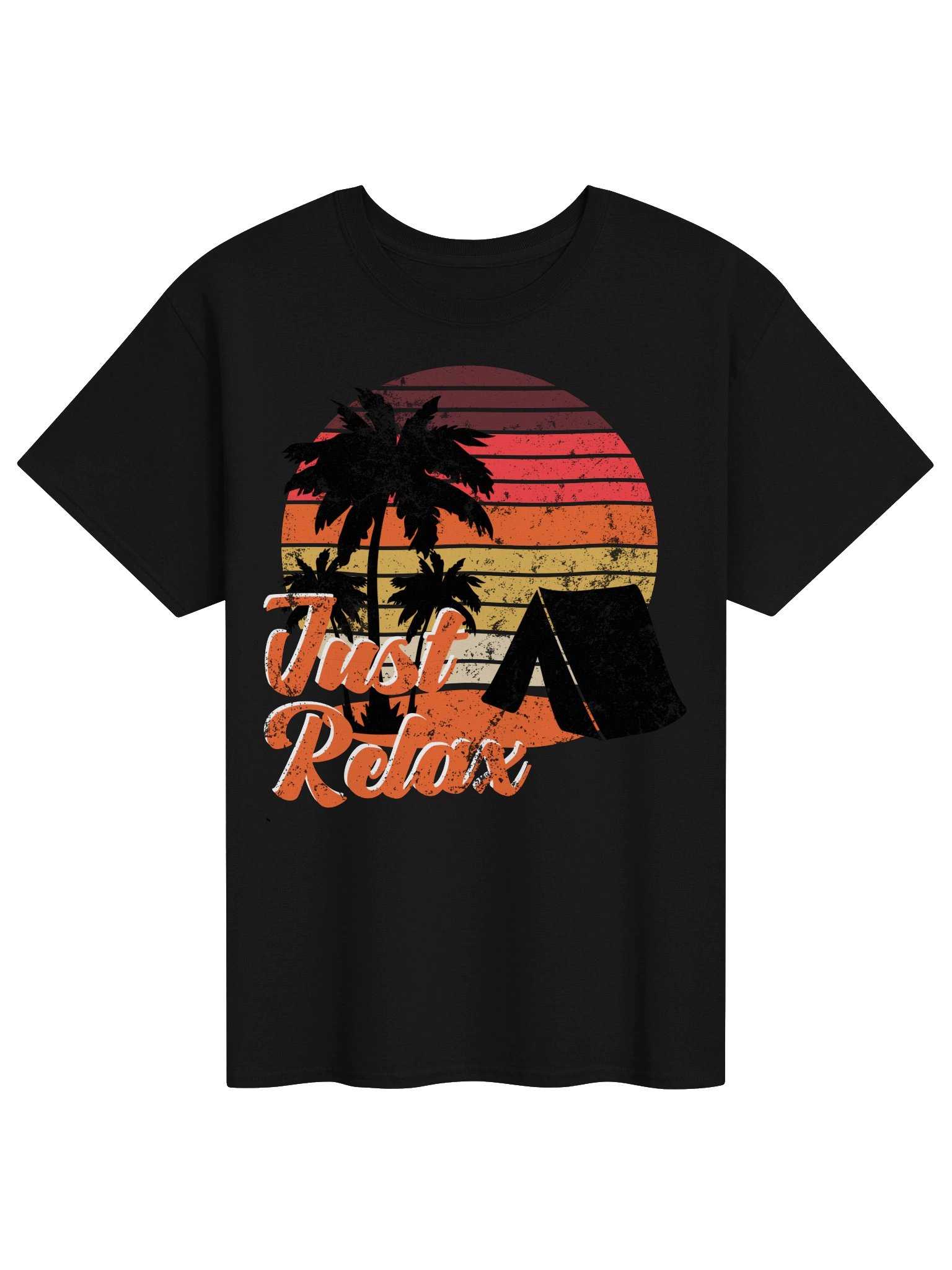 Just Relax Retro Tropical Tee product image (5)