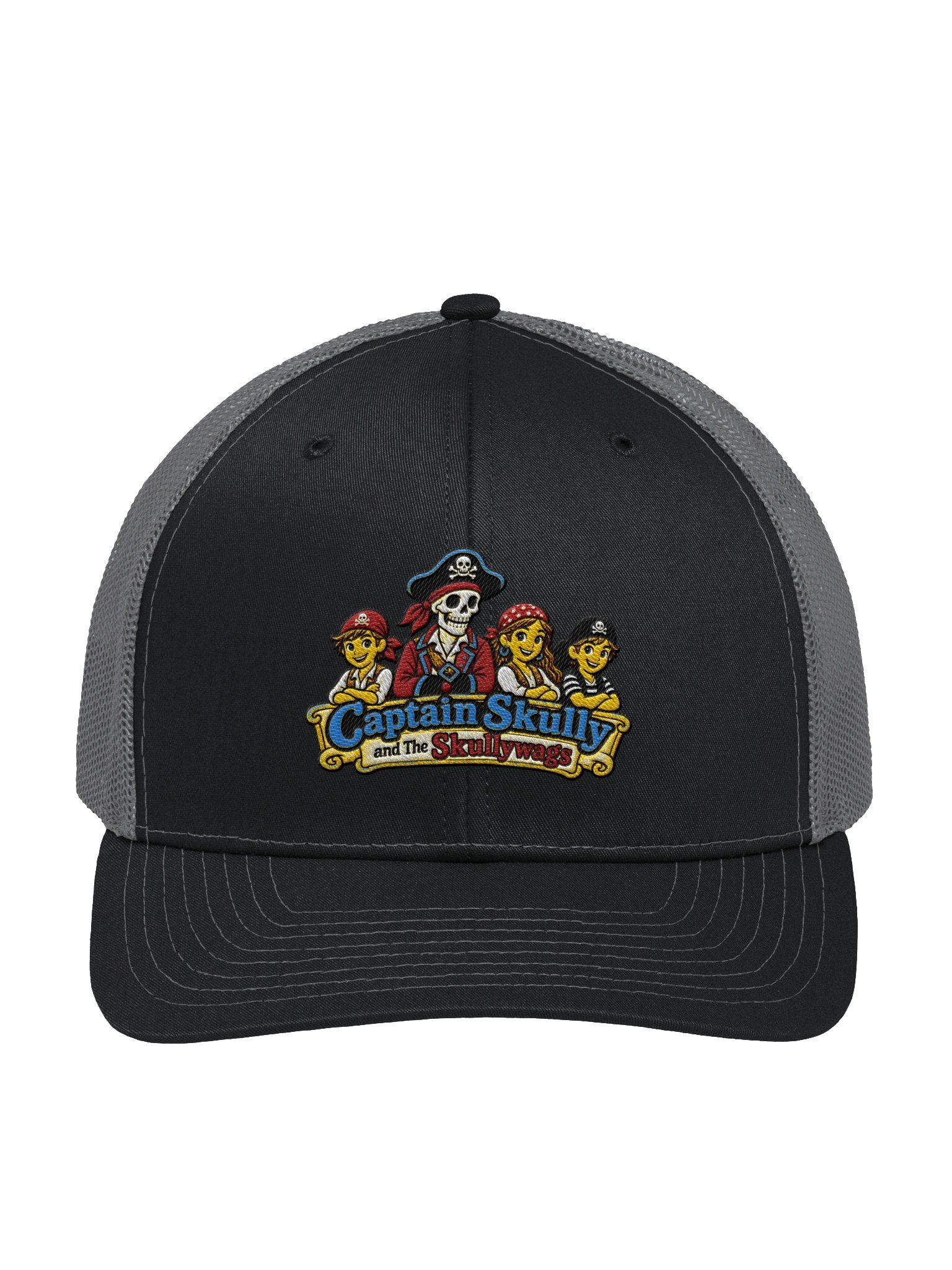 Captain Skully Trucker Cap product image (2)