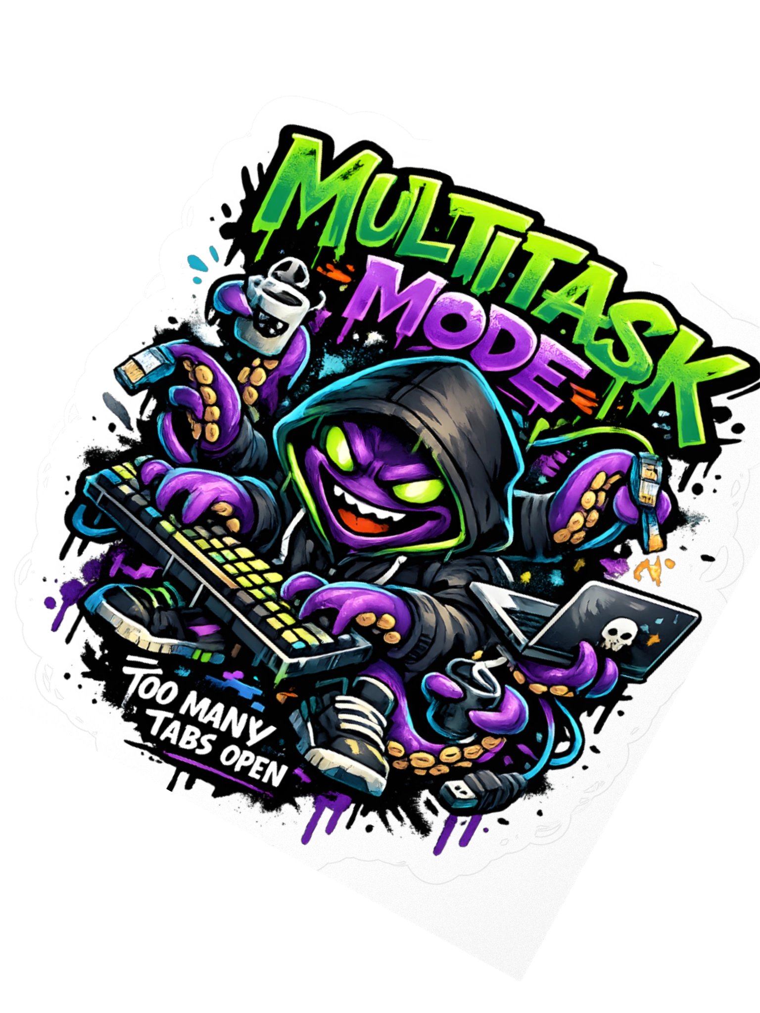 MULTITASK MODE STICKER product image (6)