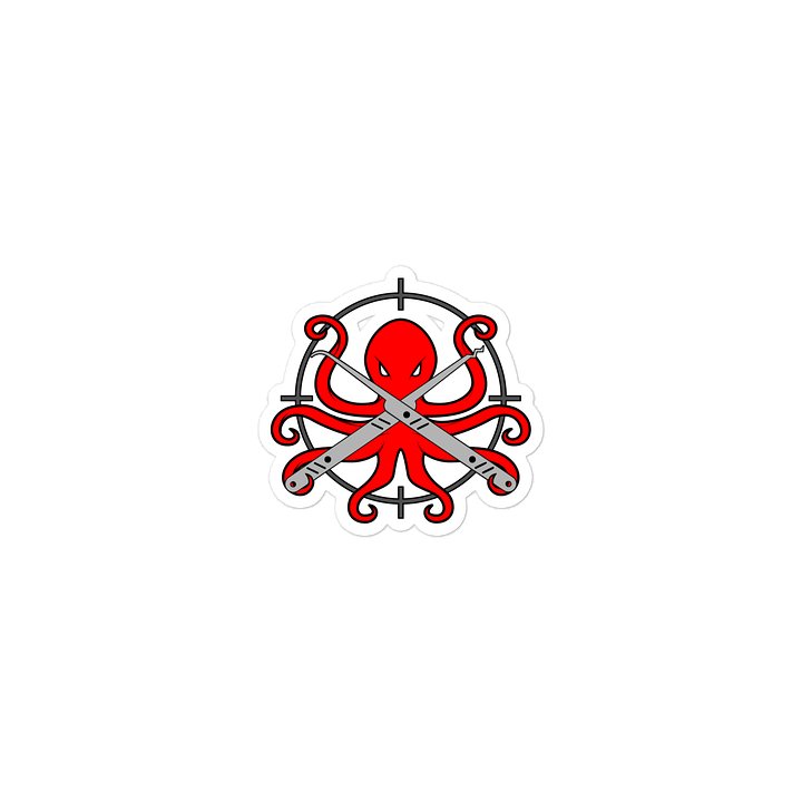 Red Team Octopus Sticker product image (2)