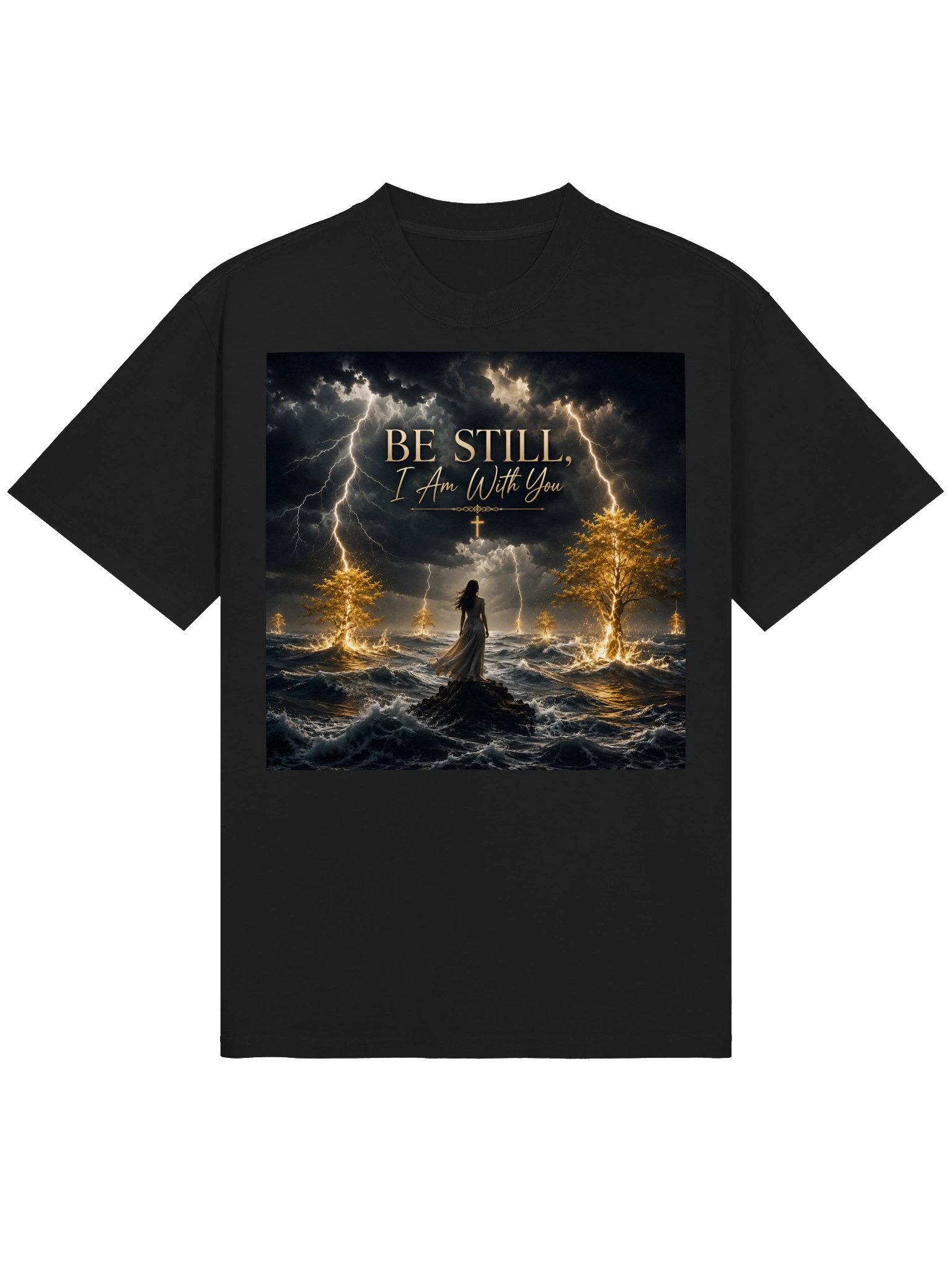 Be Still, I Am With You Christian Unisex T-Shirt product image (2)