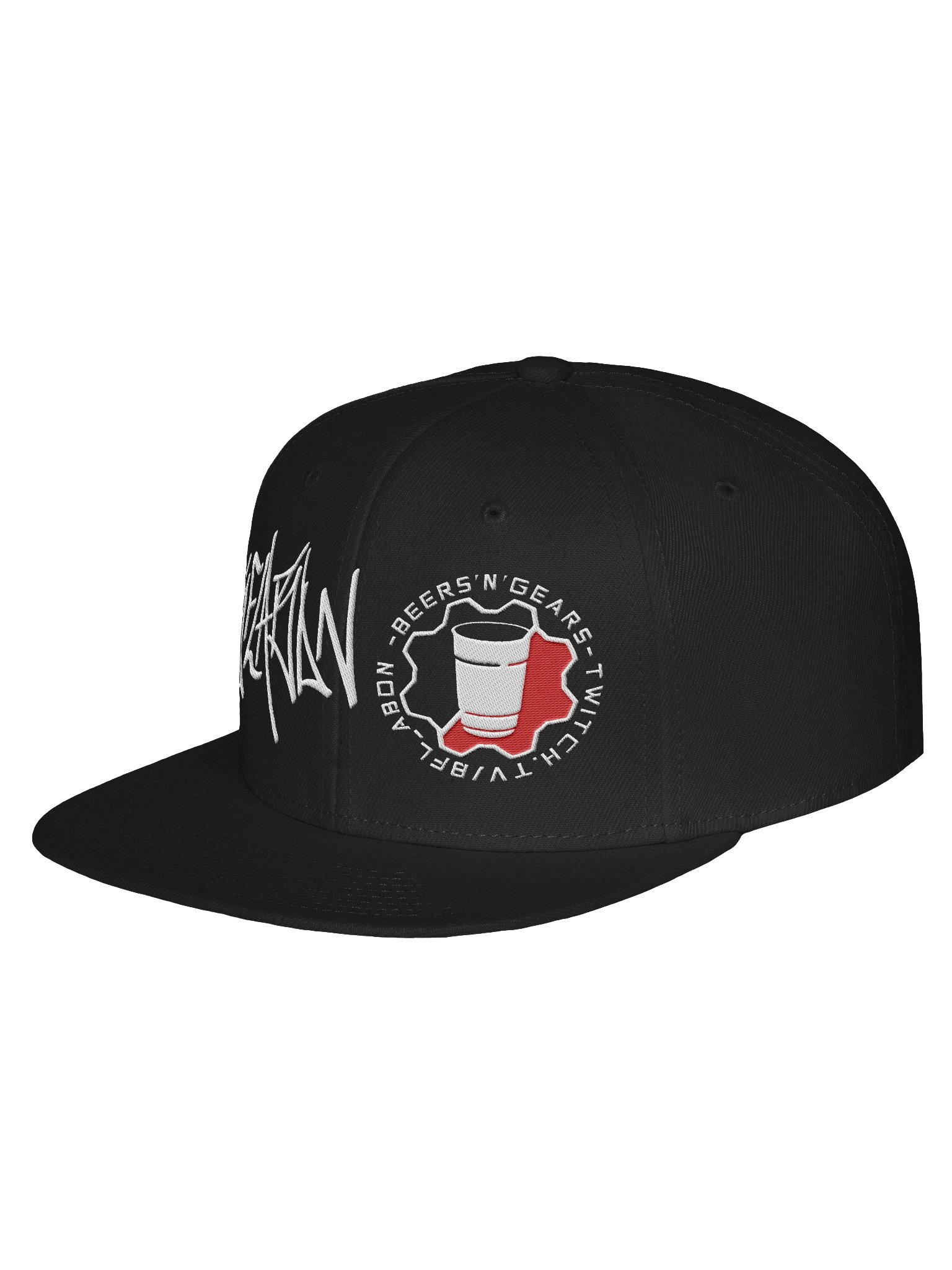 Tag and logo Snapback Cap product image (2)