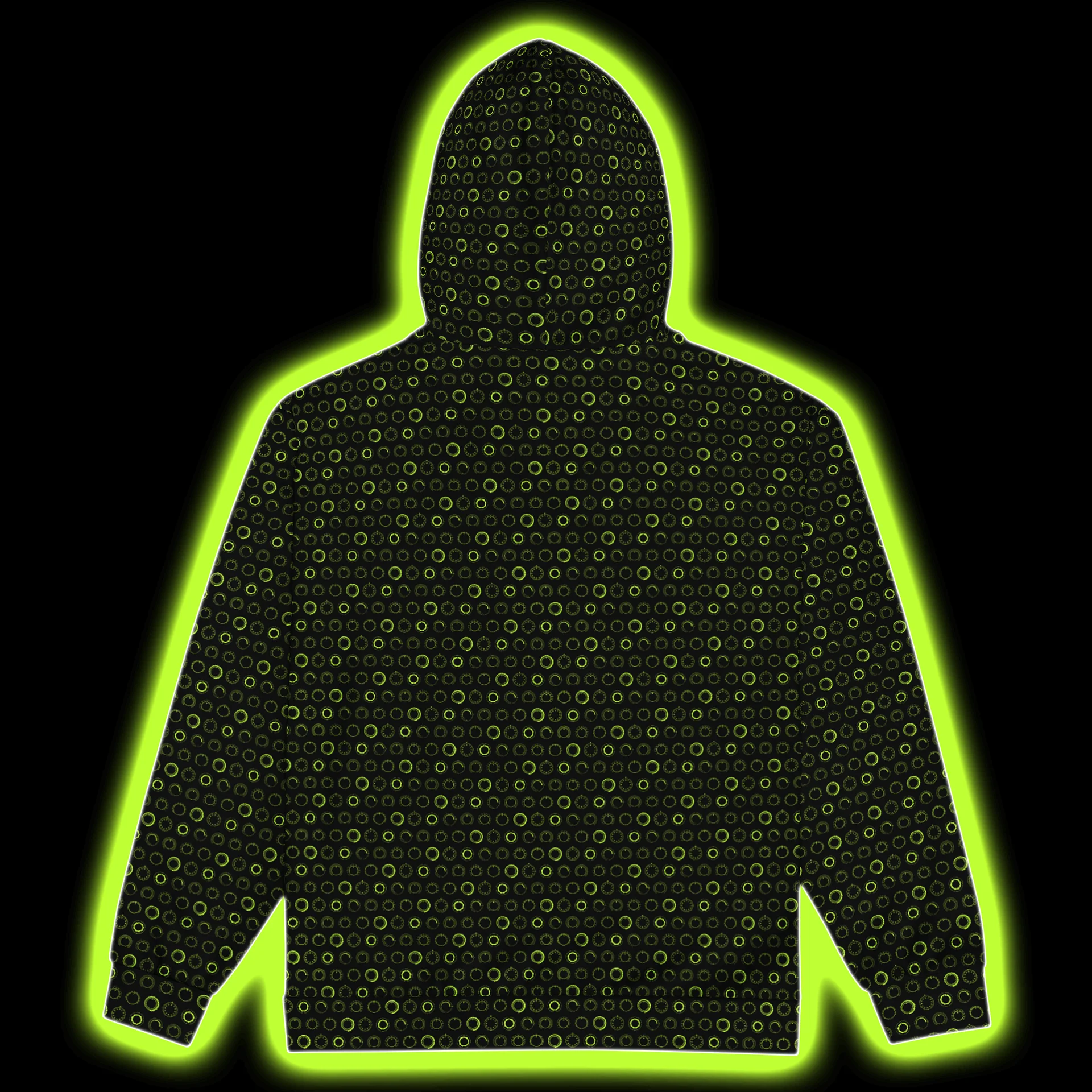 Synthesis Controls Zip Hoodie - (7 Modular Synth Dials) BARIUM product image (5)