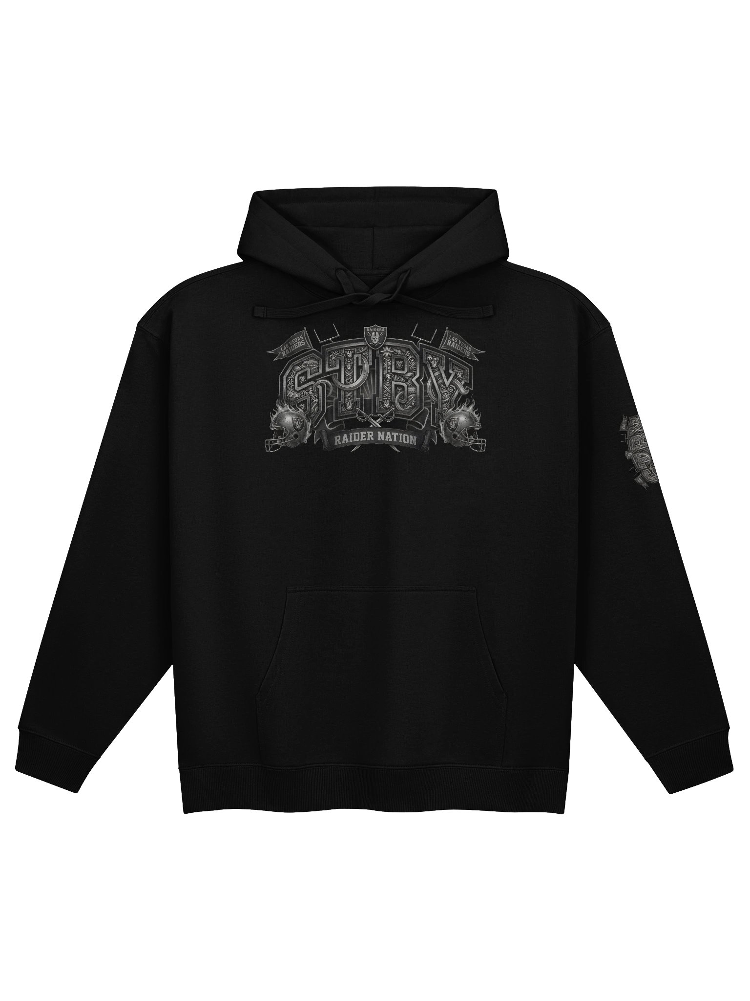 Silver Raider Nation Hoodie product image (1)
