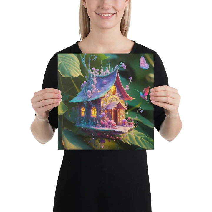 Watercolour Fairy House Art - v1 product image (2)