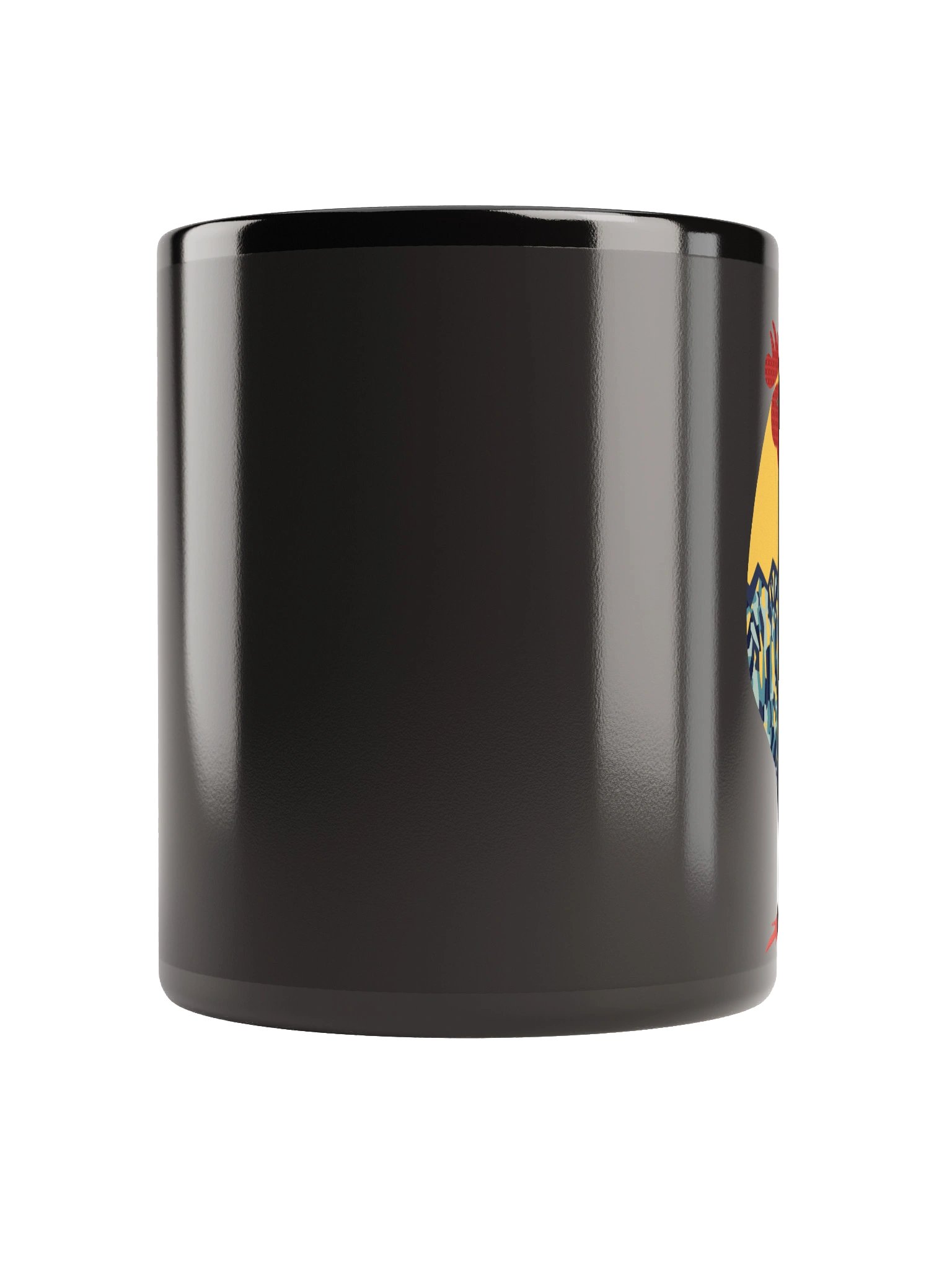 Black Glossy Coffee Mug product image (9)