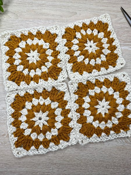 Crochet Granny Square Beginner Friendly Pattern product image (4)