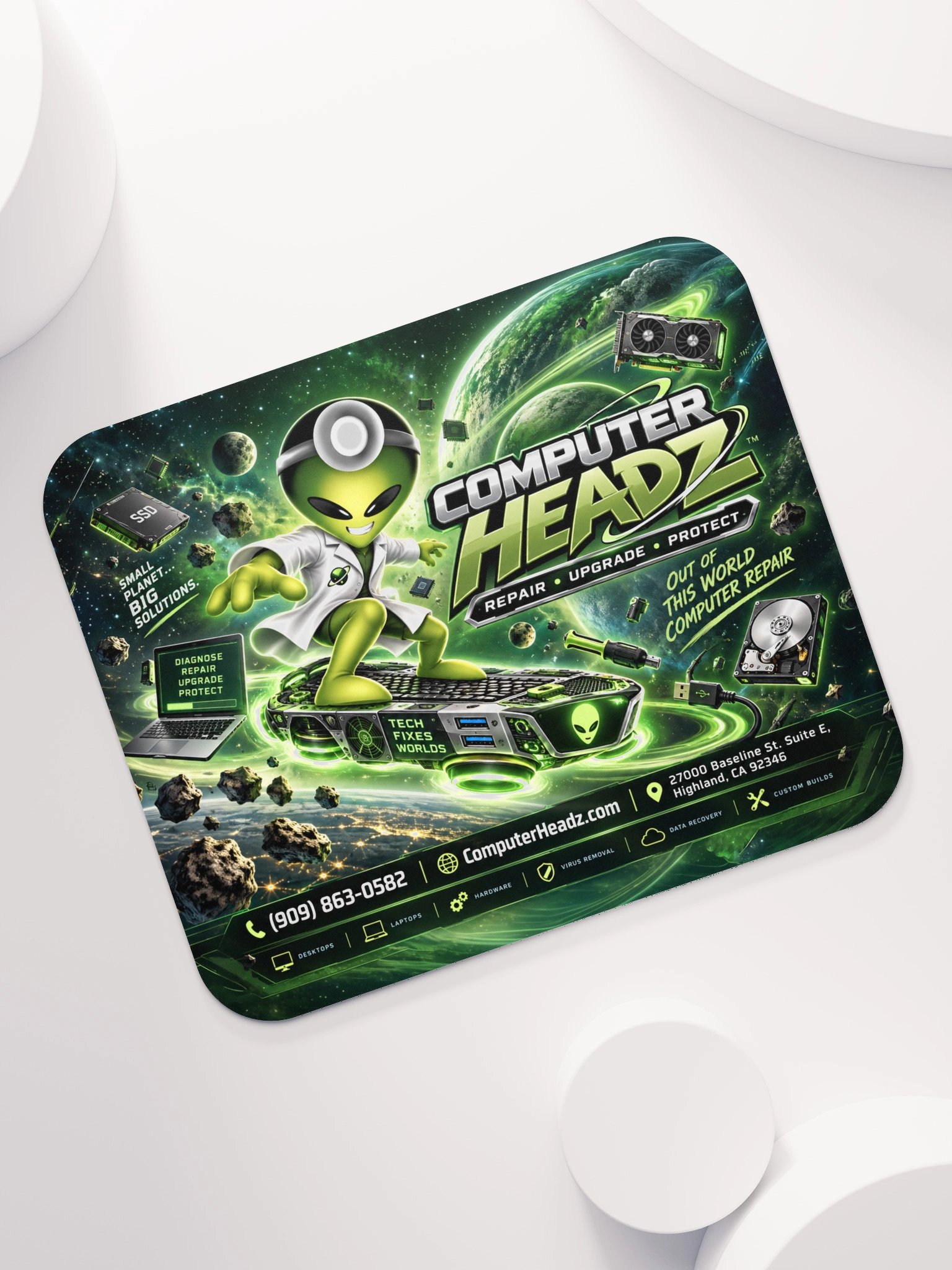 Computer Headz Tech Rider Mousepad – Edition 03 product image (7)