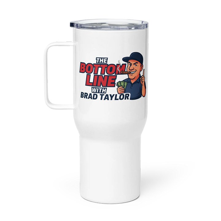 Bottom Line Travel Mug with Handle product image (1)