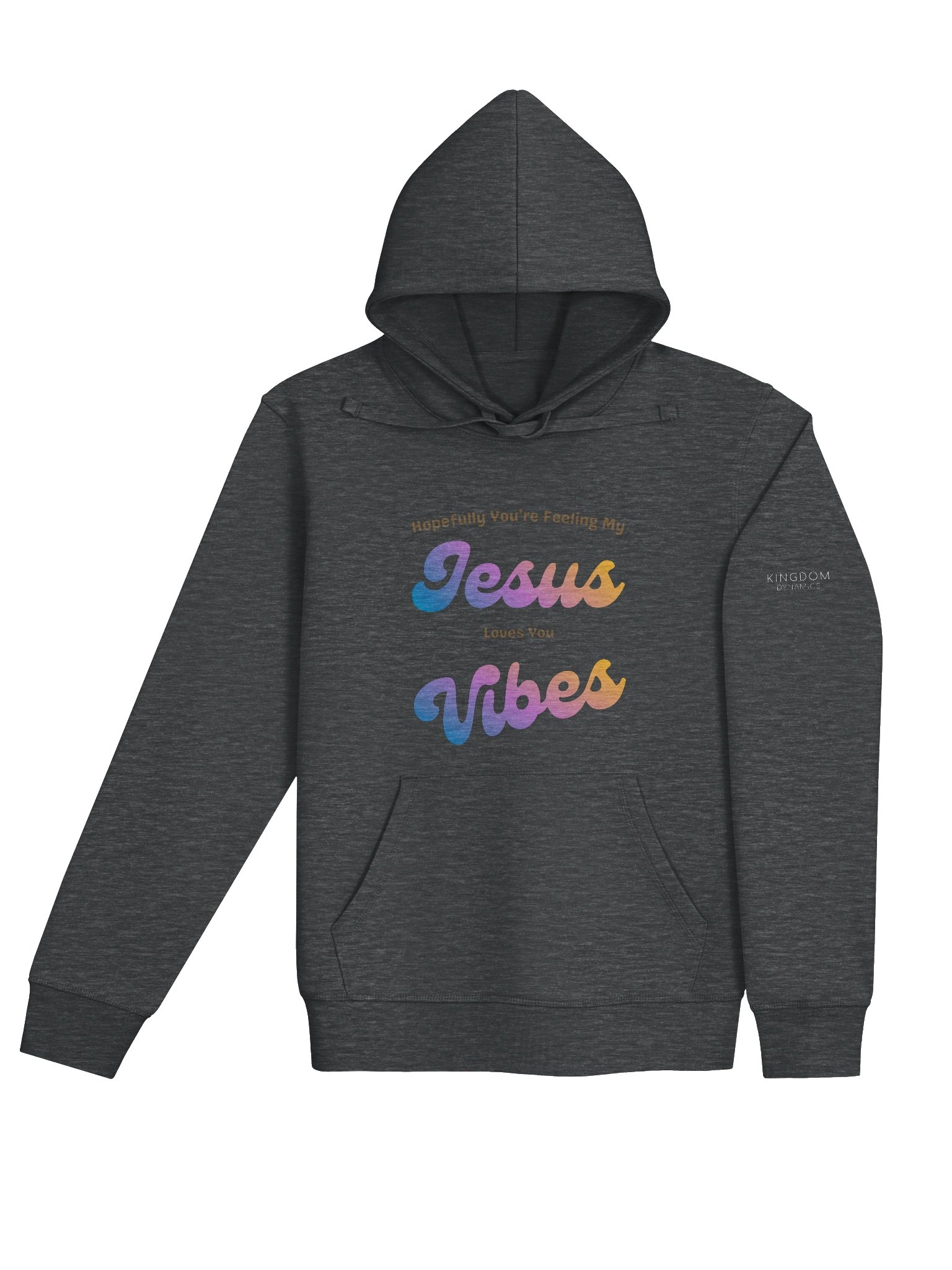 Jesus Vibes Comfort Hoodie – Dark product image (4)