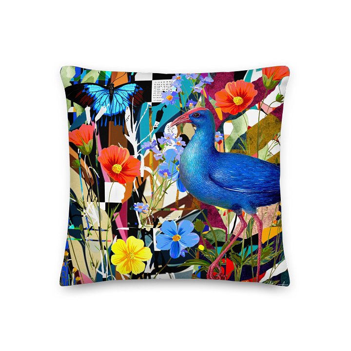 'Maximalist Flora' by Edward Martin Pillow product image (1)