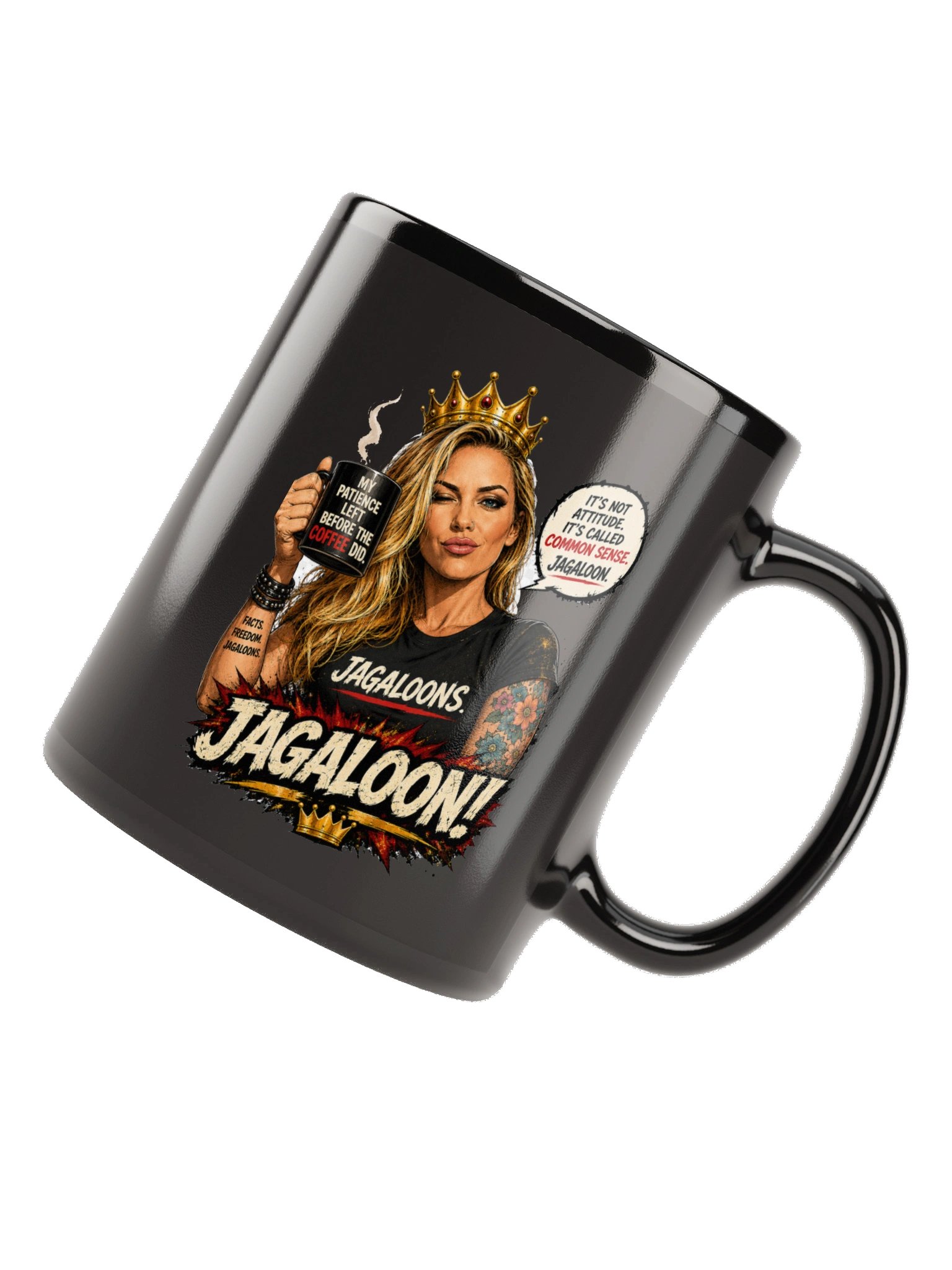 My Patience Left Before the Coffee Did — Jagaloons Mug product image (11)