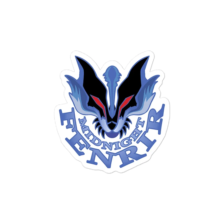 Midnight Fenrir Sticker product image (2)