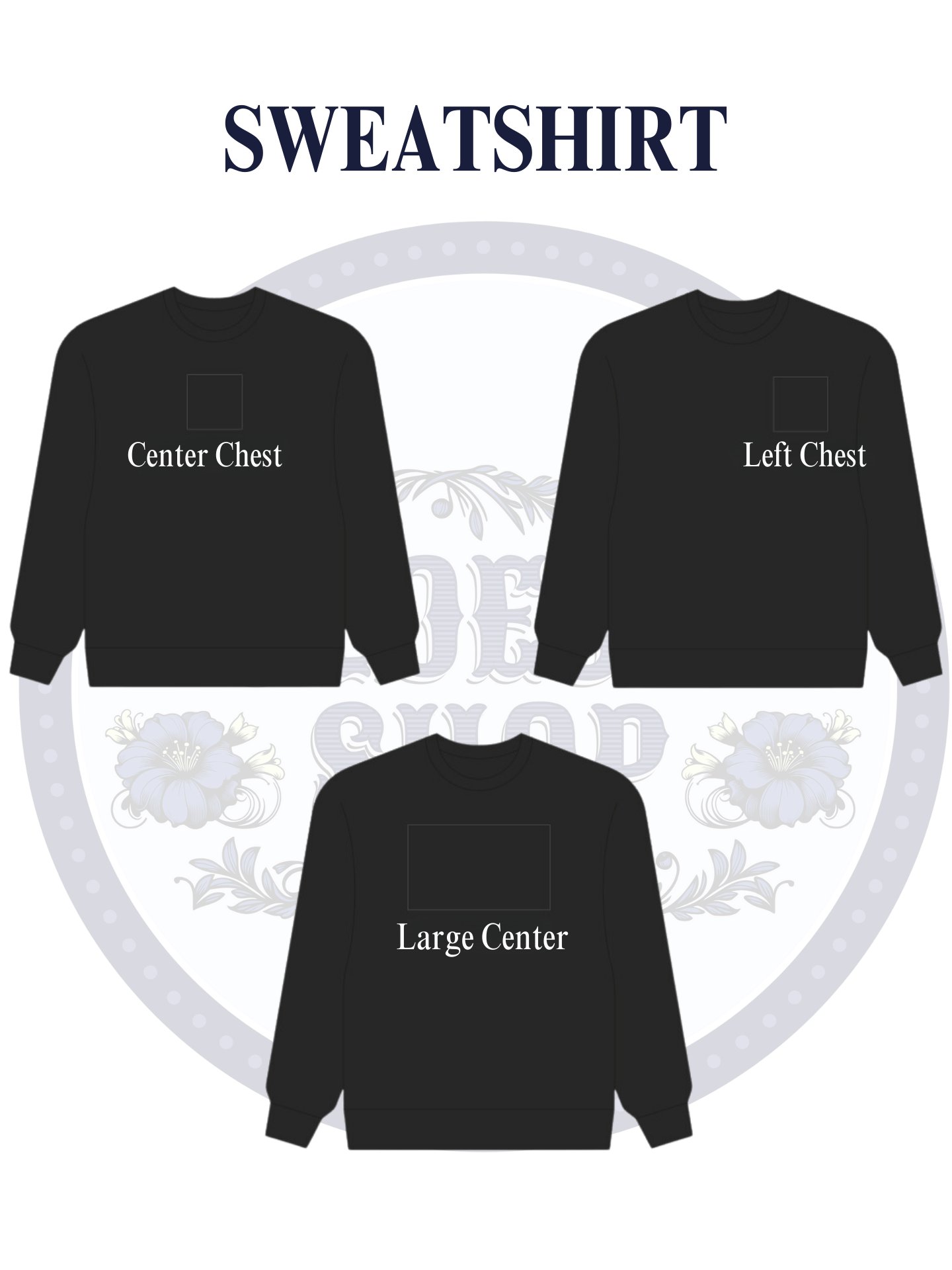 YOU AND YOUR HORSE! / SWEATSHIRT WITH PERSONALIZED NAME / EMBROIDERED product image (5)