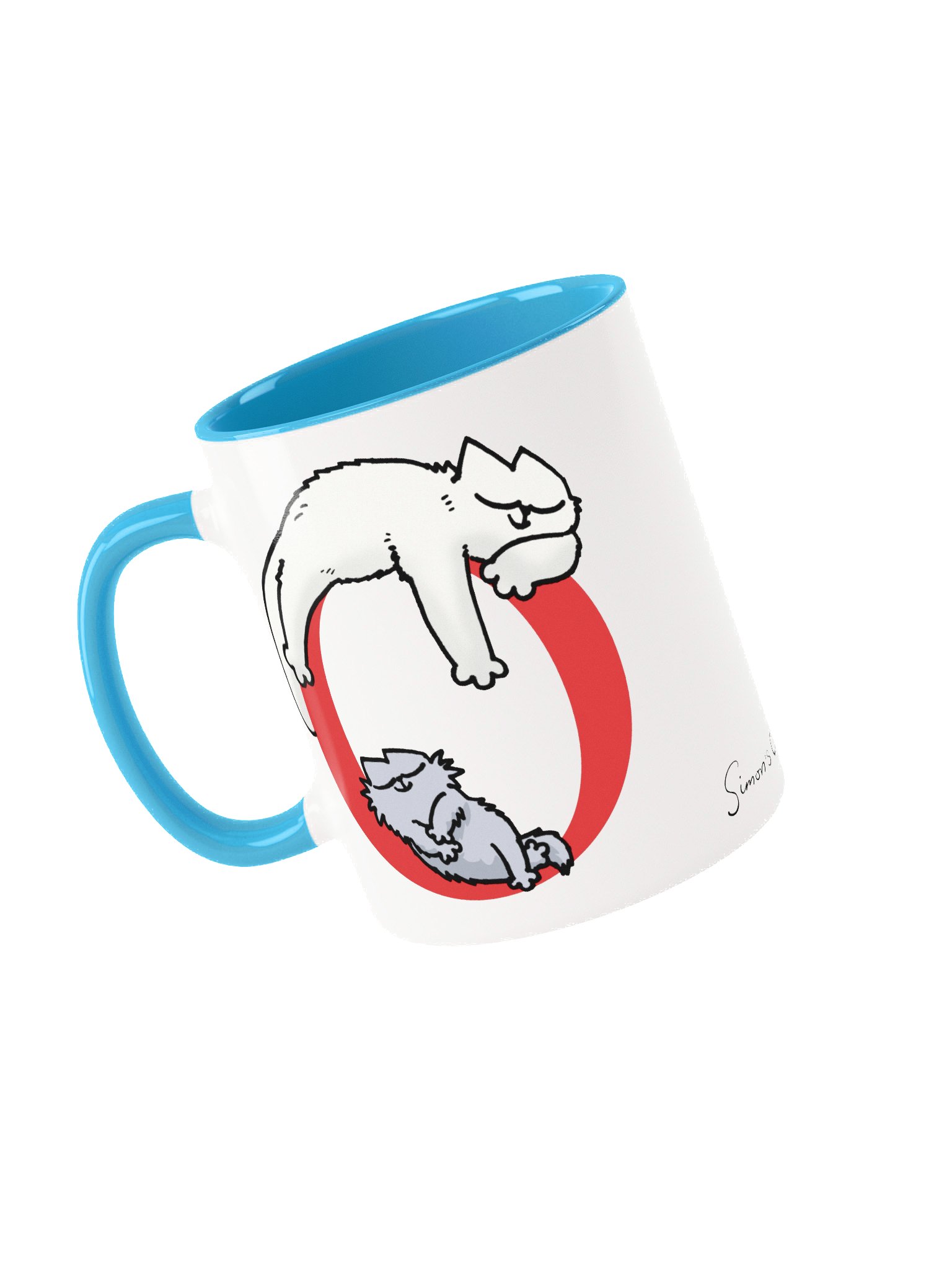 Cat Monogram Mug - O product image (3)