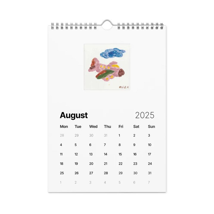 Kid Airplane (Wall Calendar 2025) product image (2)