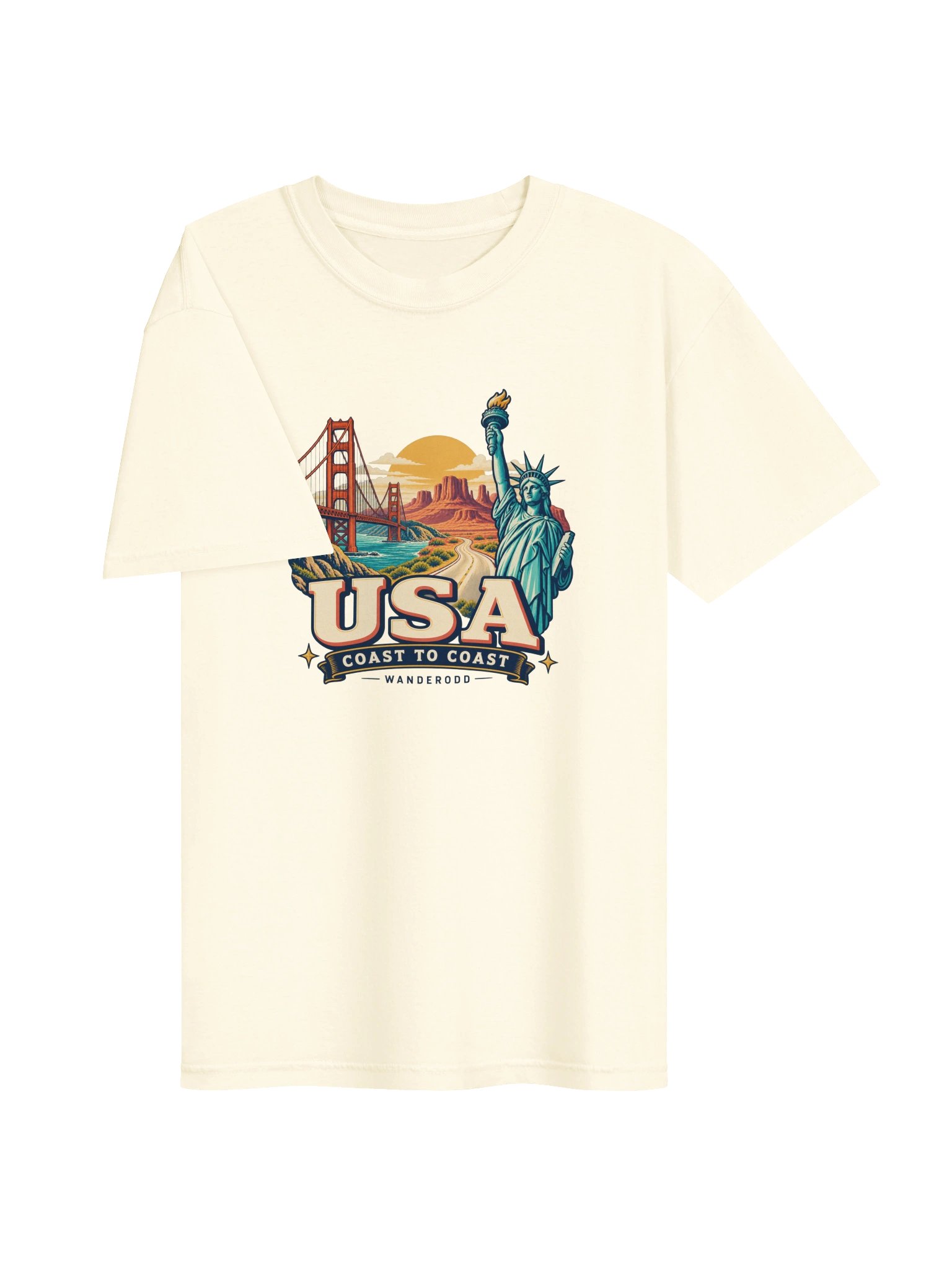 USA Coast to Coast Graphic T-Shirt – Comfort Colors® | WanderOdd product image (40)