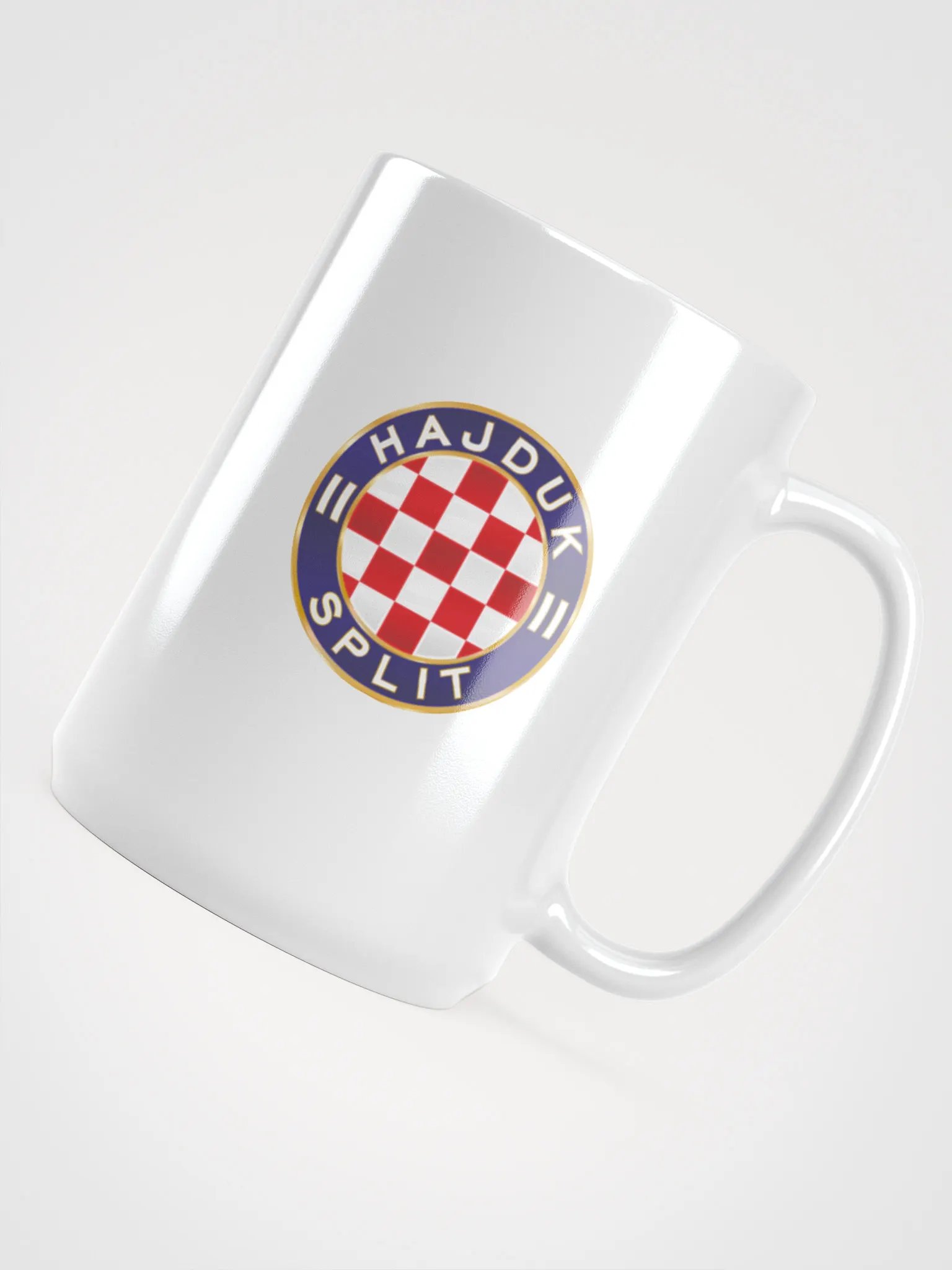 Hajduk Split Checkered Emblem Mug product image (4)