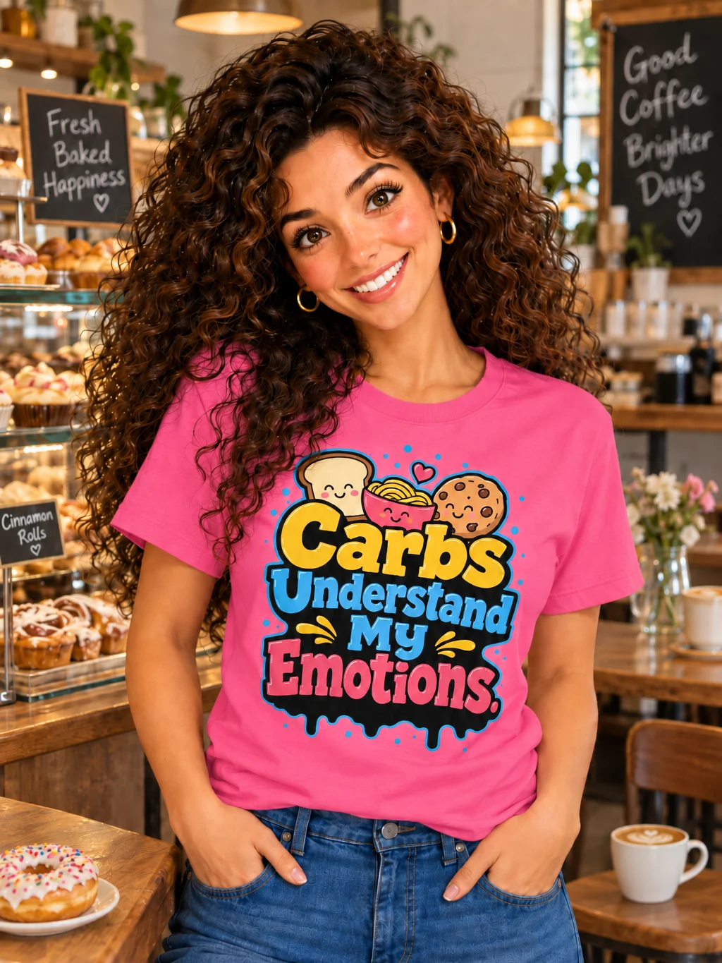 Carbs Understand My Emotions Unisex TEE product image (1)