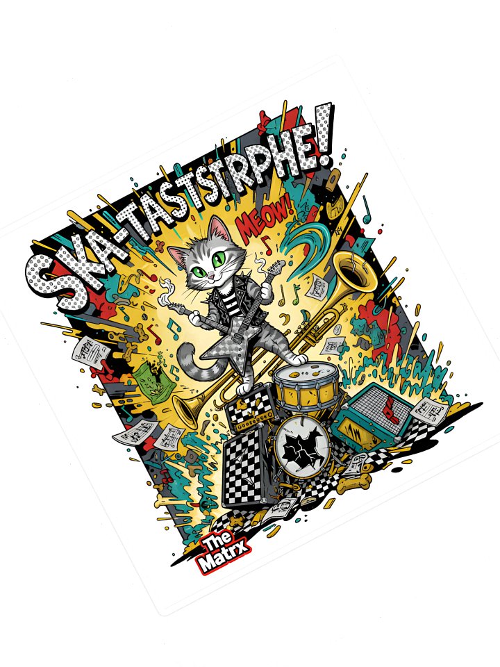 Ska-tastrophe! Official Album sticker product image (1)