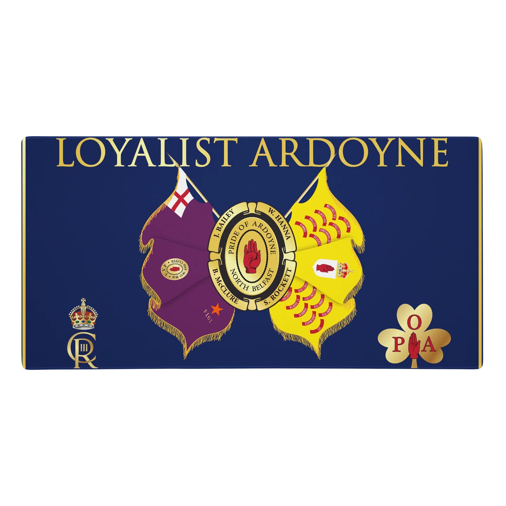 Loyalist Ardoyne Gaming Mouse Pad product image (1)