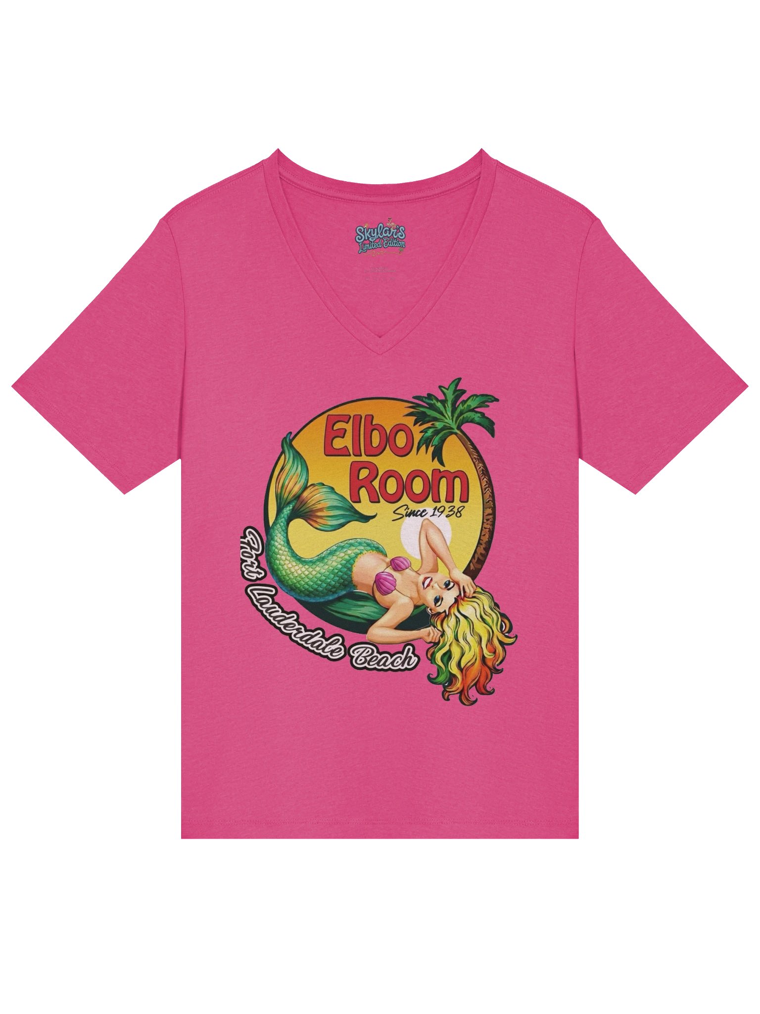 Elbo Room Mermaid V-Neck Tee product image (3)