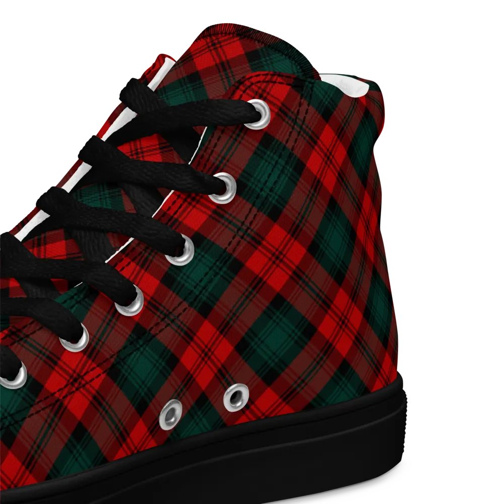 Kerr Tartan Men's High Top Shoes product image (12)