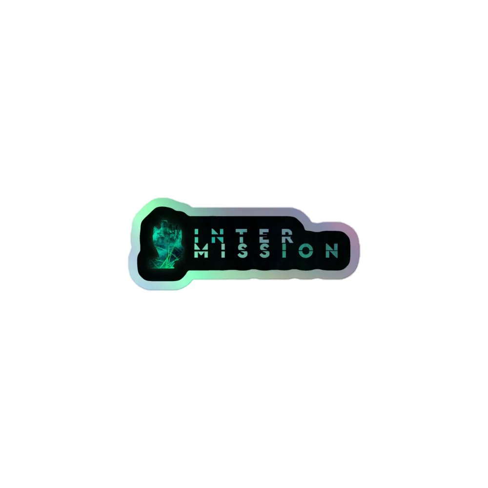 Intermission Holographic Sticker (Dark) product image (1)
