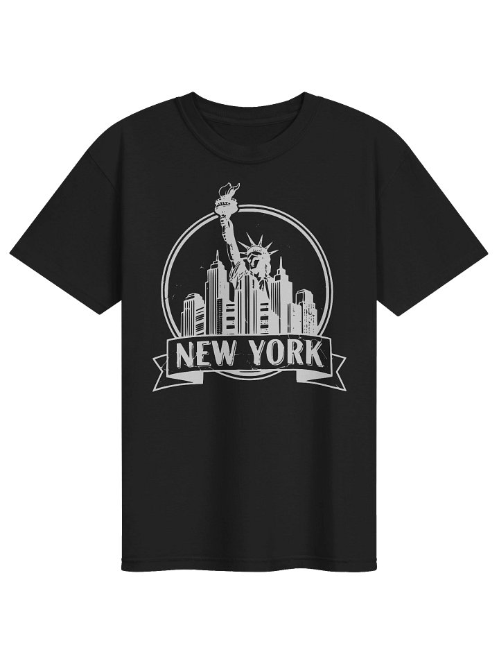 New York Skyline Liberty T-Shirt | Vintage City Travel State Pride Tee product image (1)