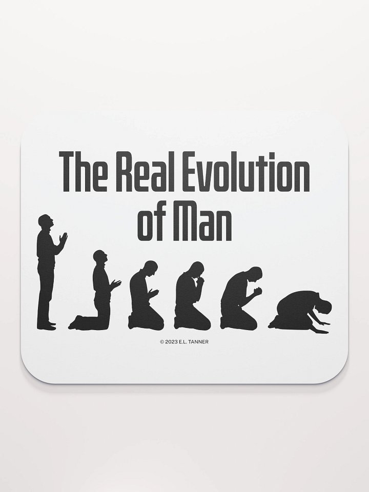 The Real Evolution of Man, Mouse Pad product image (2)